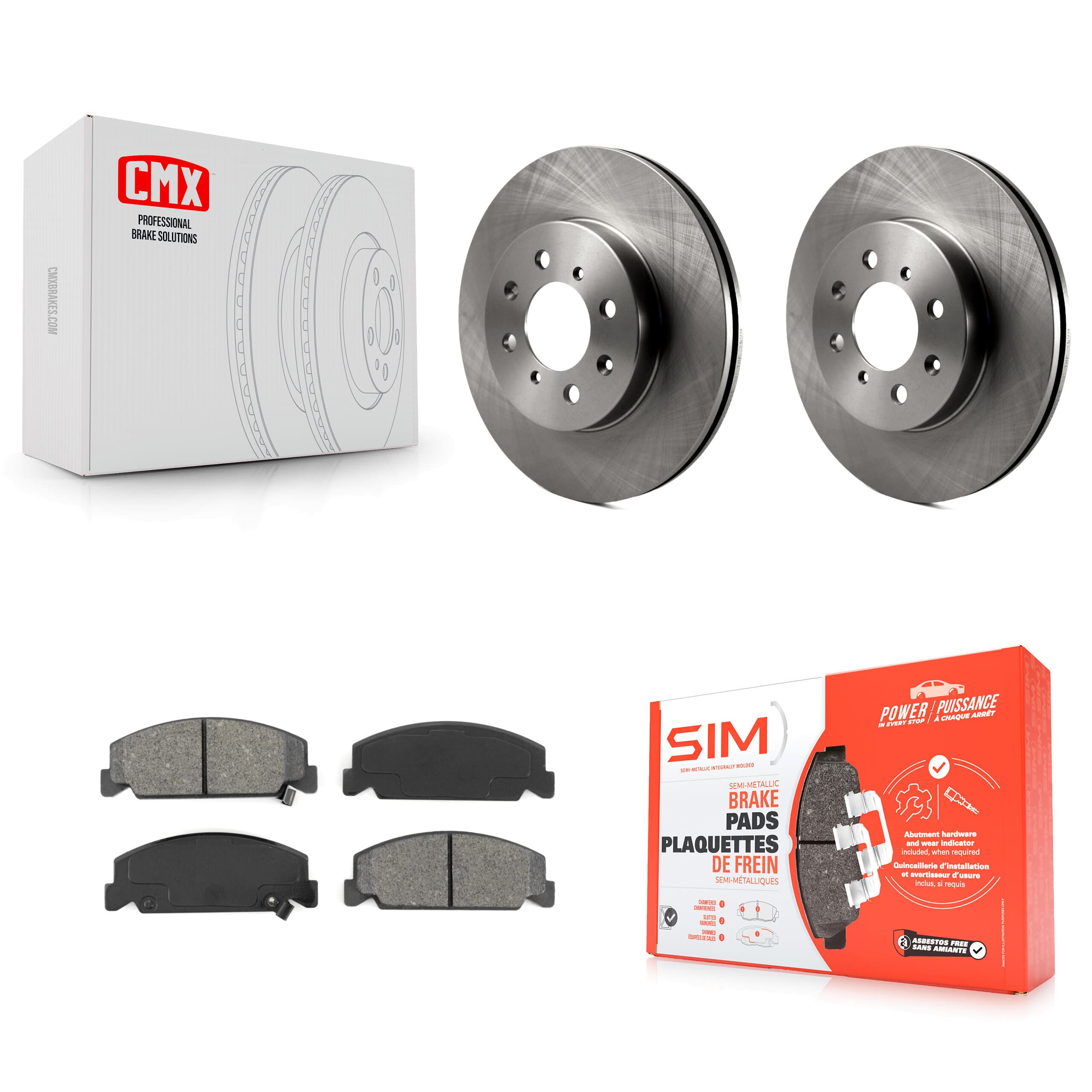 Transit Auto - K8S-100259 - Front Disc Brake Kits image 1