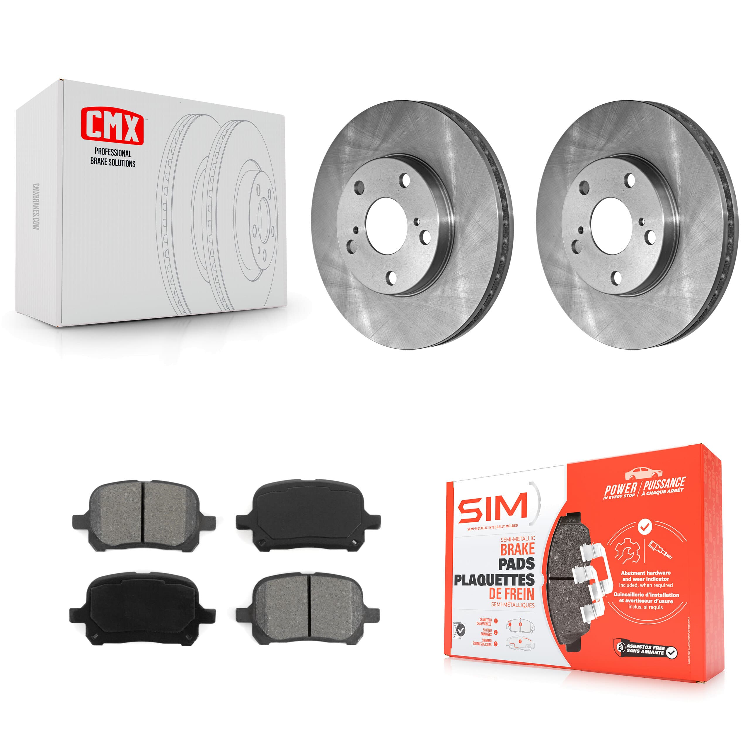 Transit Auto - K8S-100276 - Front Disc Brake Kits image 1