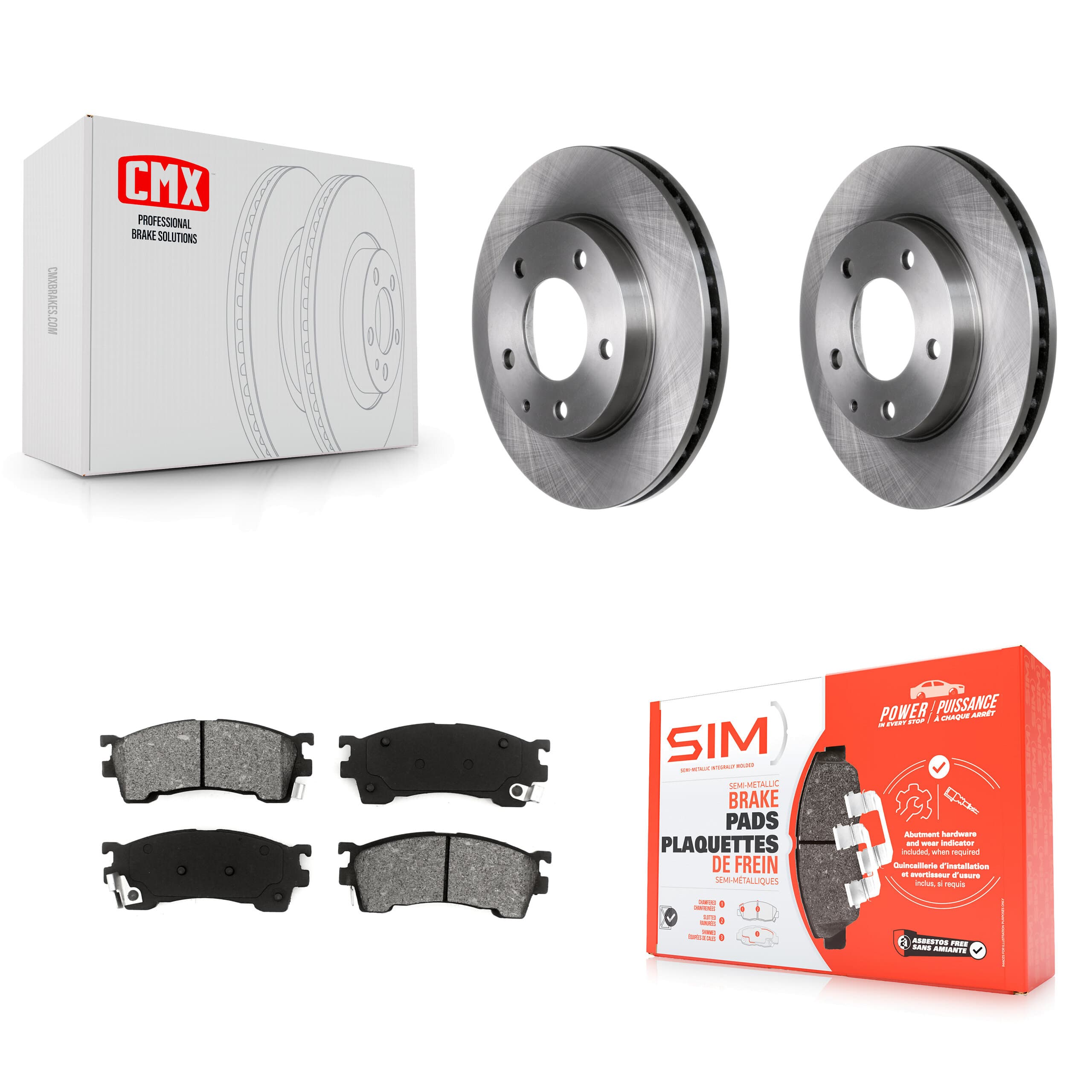 Transit Auto - K8S-100279 - Front Disc Brake Kits image 1