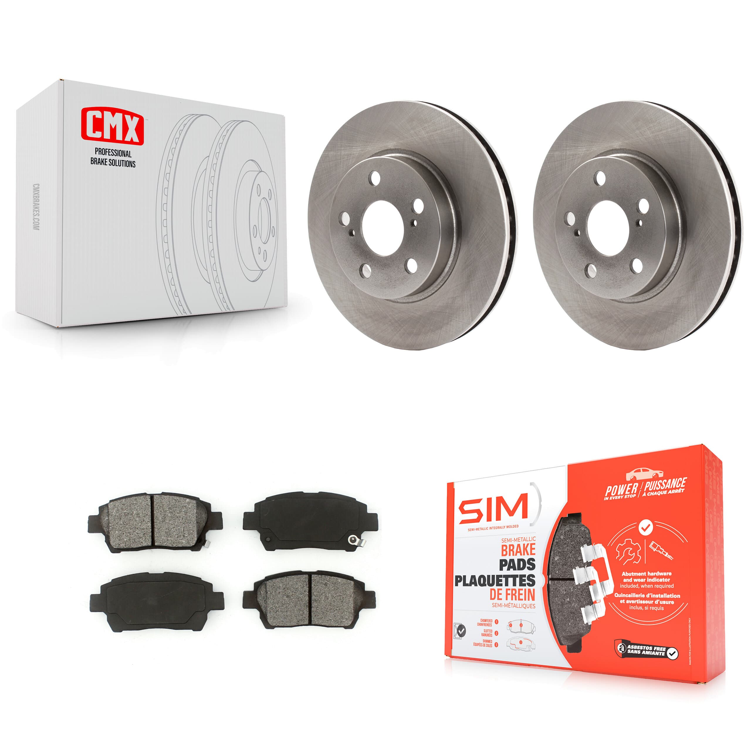 Transit Auto - K8S-100295 - Front Disc Brake Kits image 1