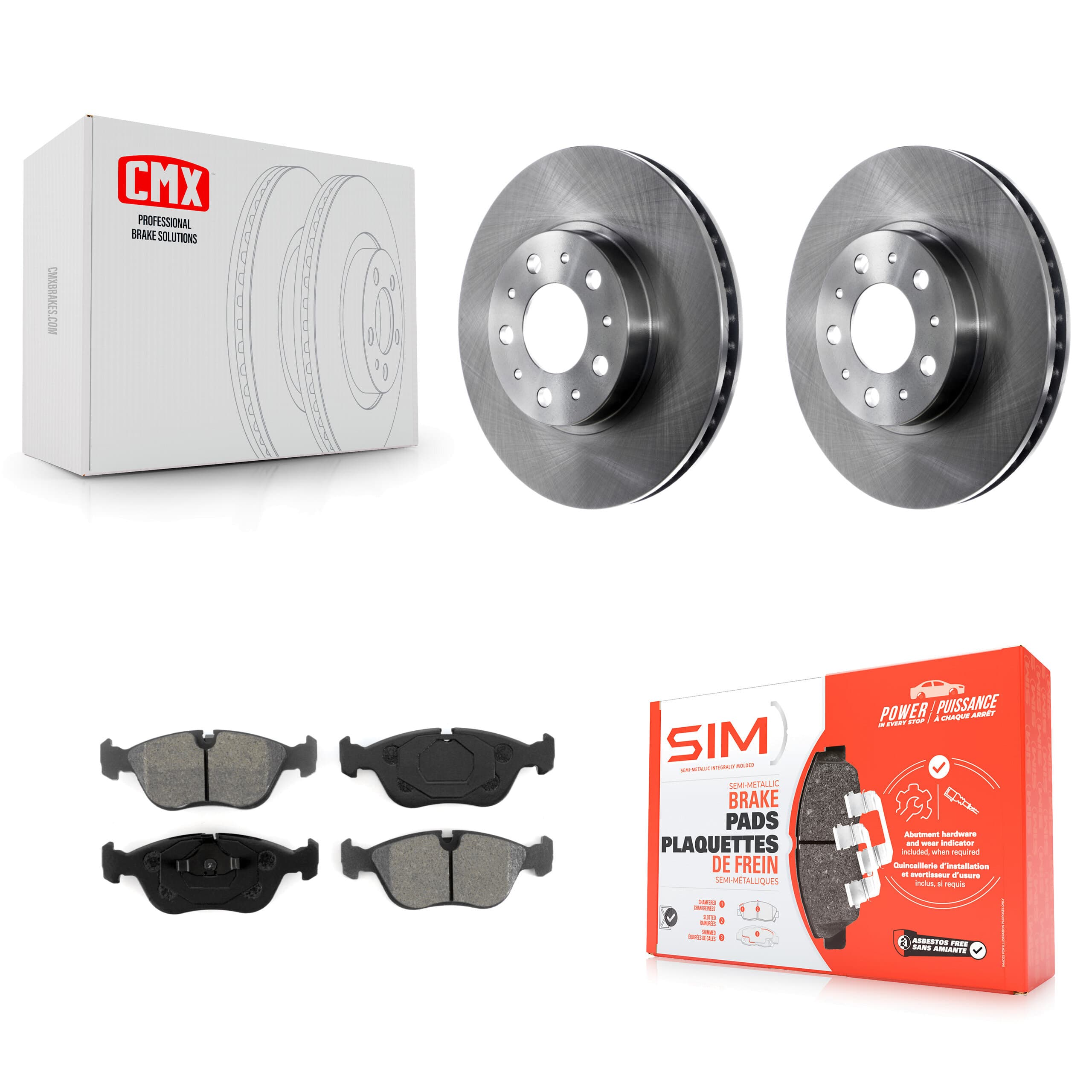 Transit Auto - K8S-100296 - Front Disc Brake Kits image 1