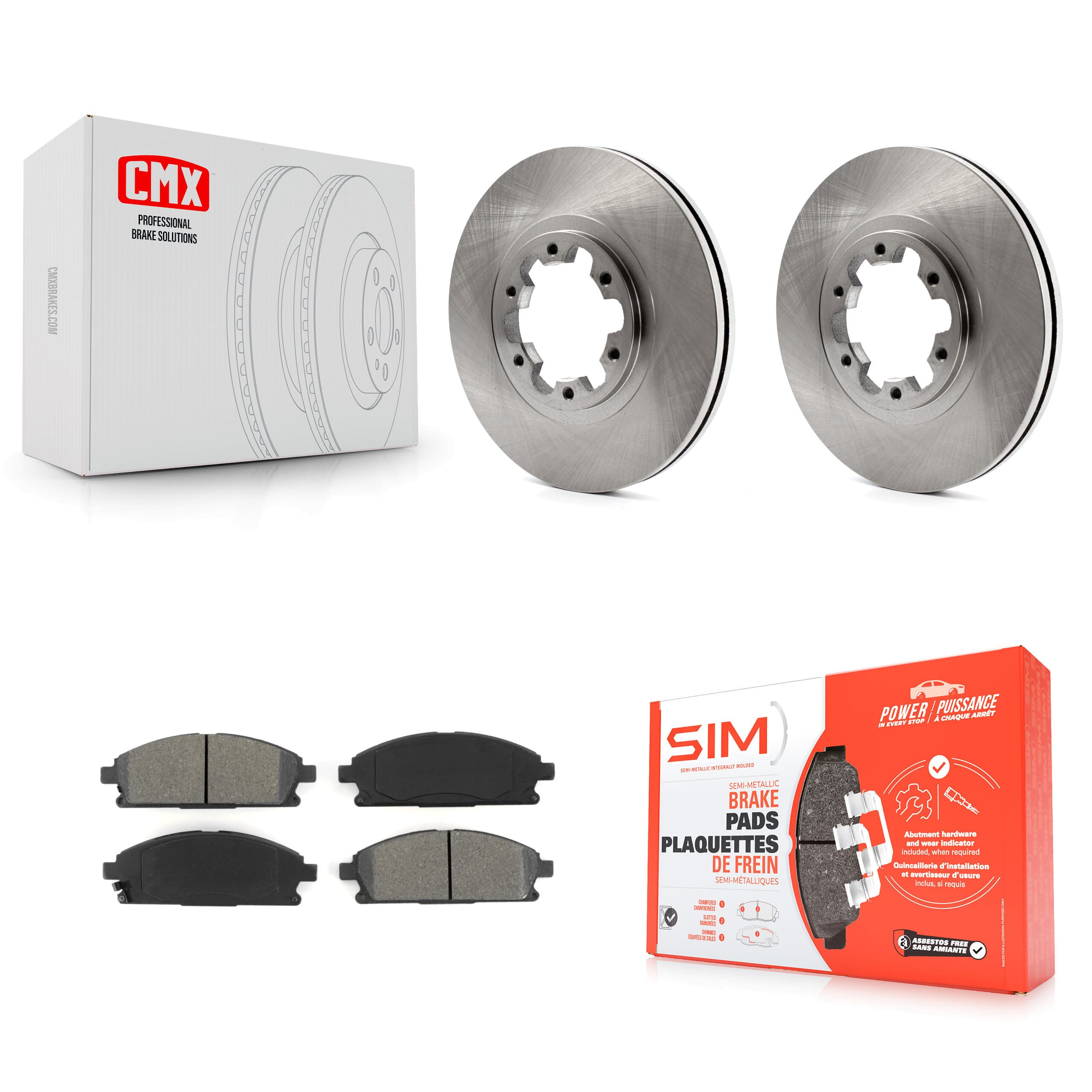 Transit Auto - K8S-100323 - Front Disc Brake Kits image 1