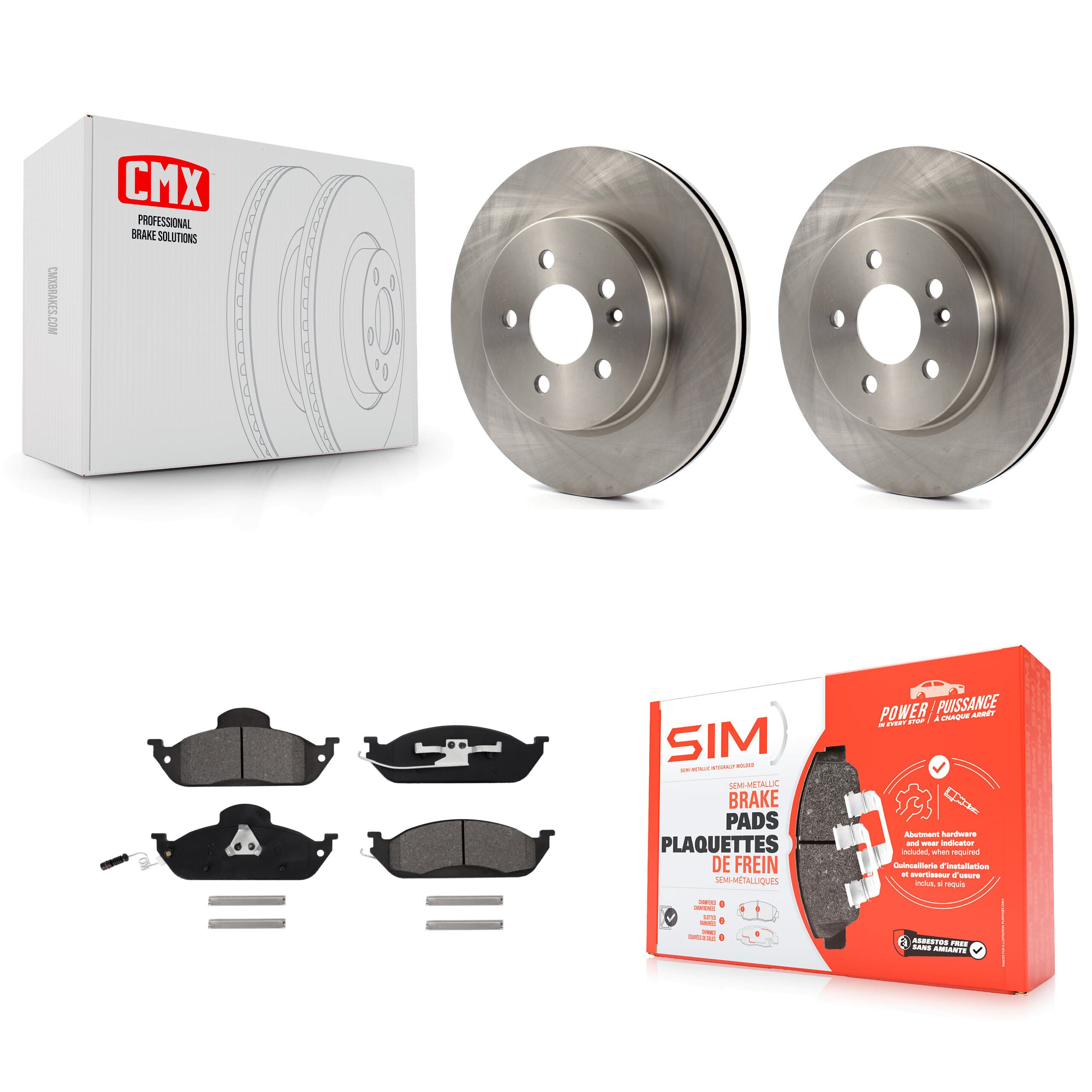 Transit Auto - K8S-100333 - Front Disc Brake Kits image 1