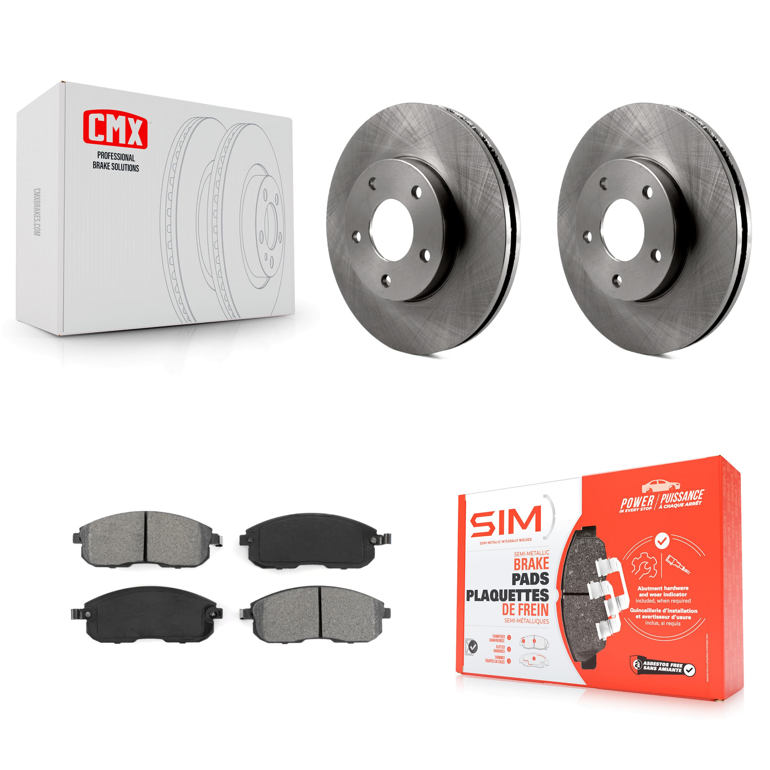 Transit Auto - K8S-100359 - Front Disc Brake Kits image 1