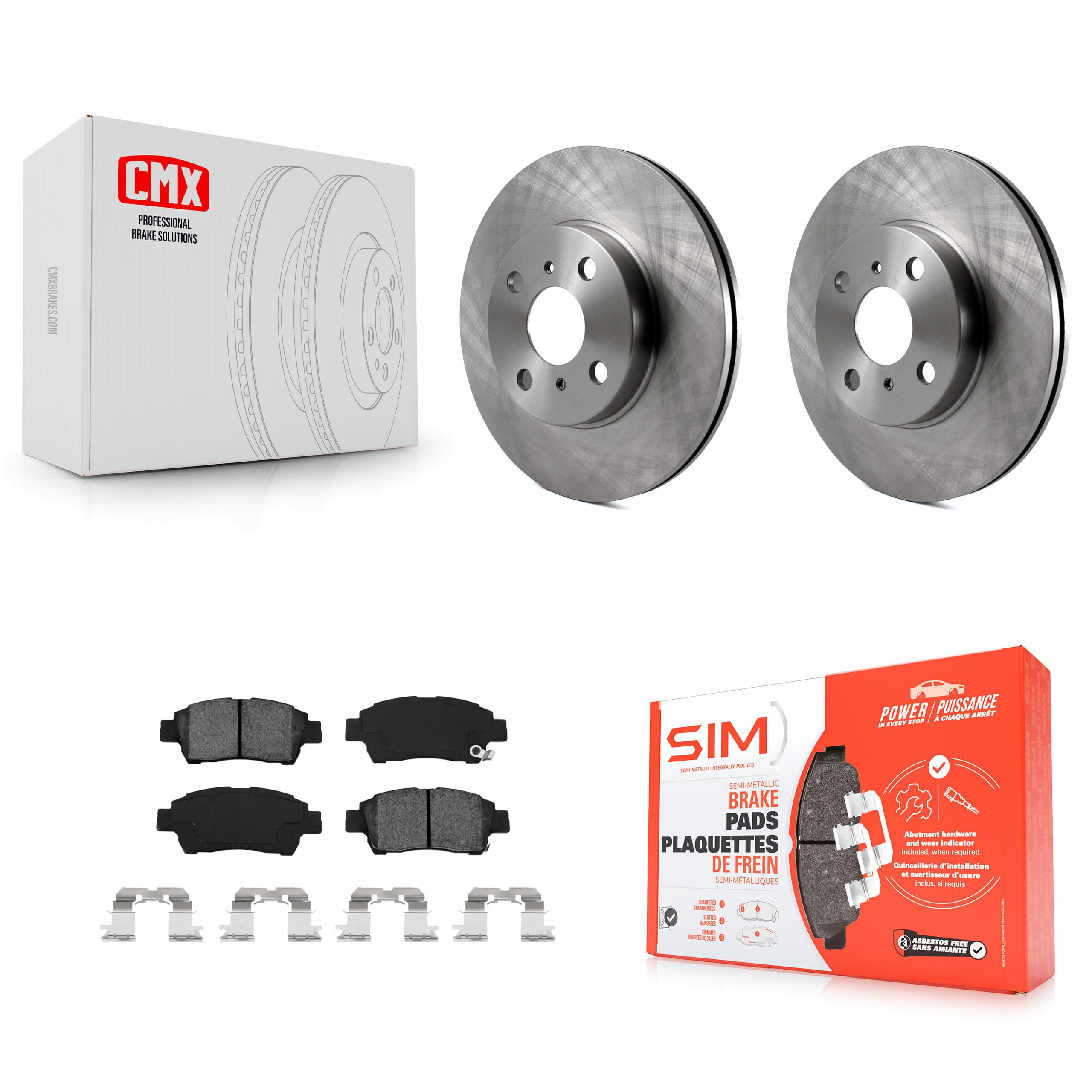 Transit Auto - K8S-100361 - Front Disc Brake Kits image 1