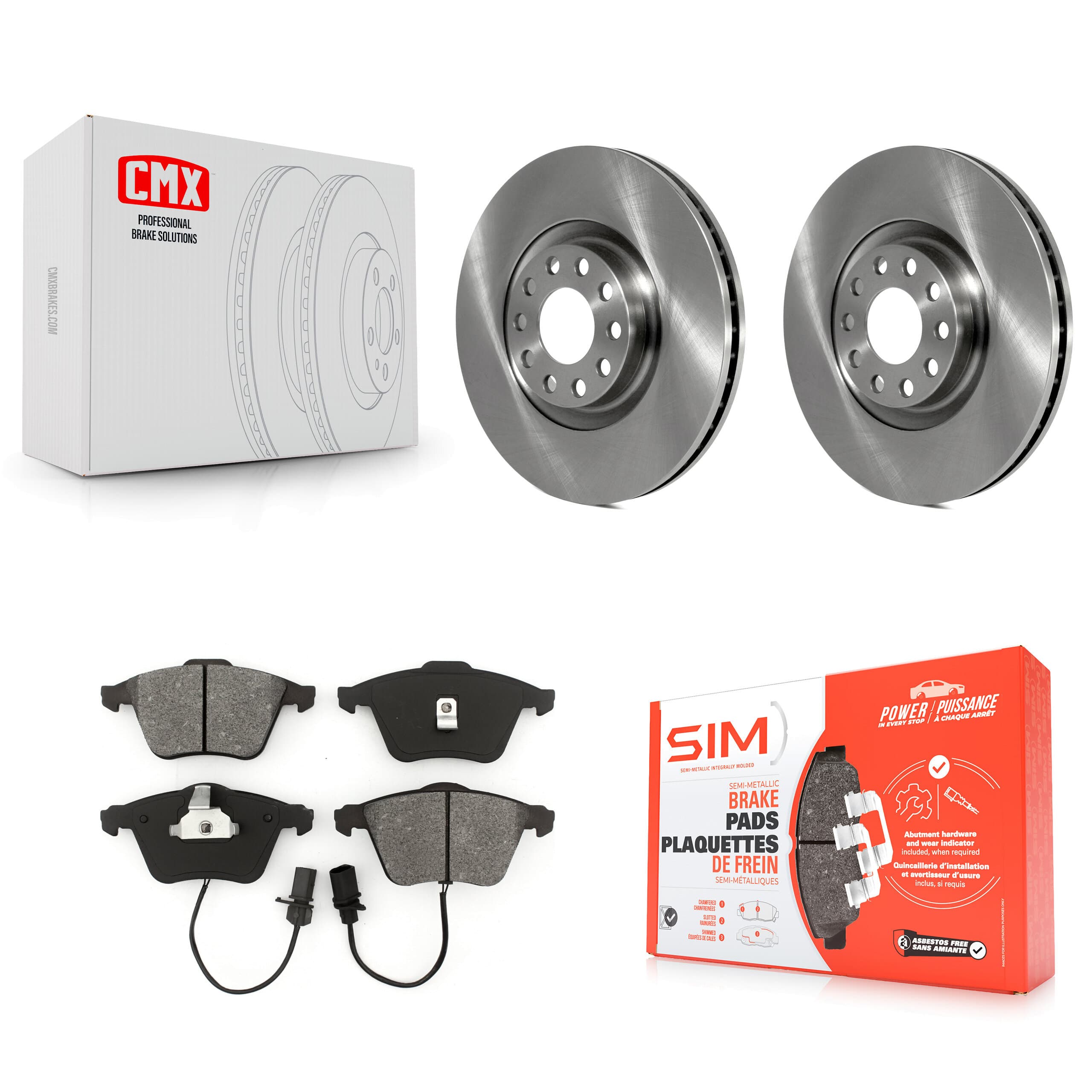 Transit Auto - K8S-100370 - Front Disc Brake Kits image 1