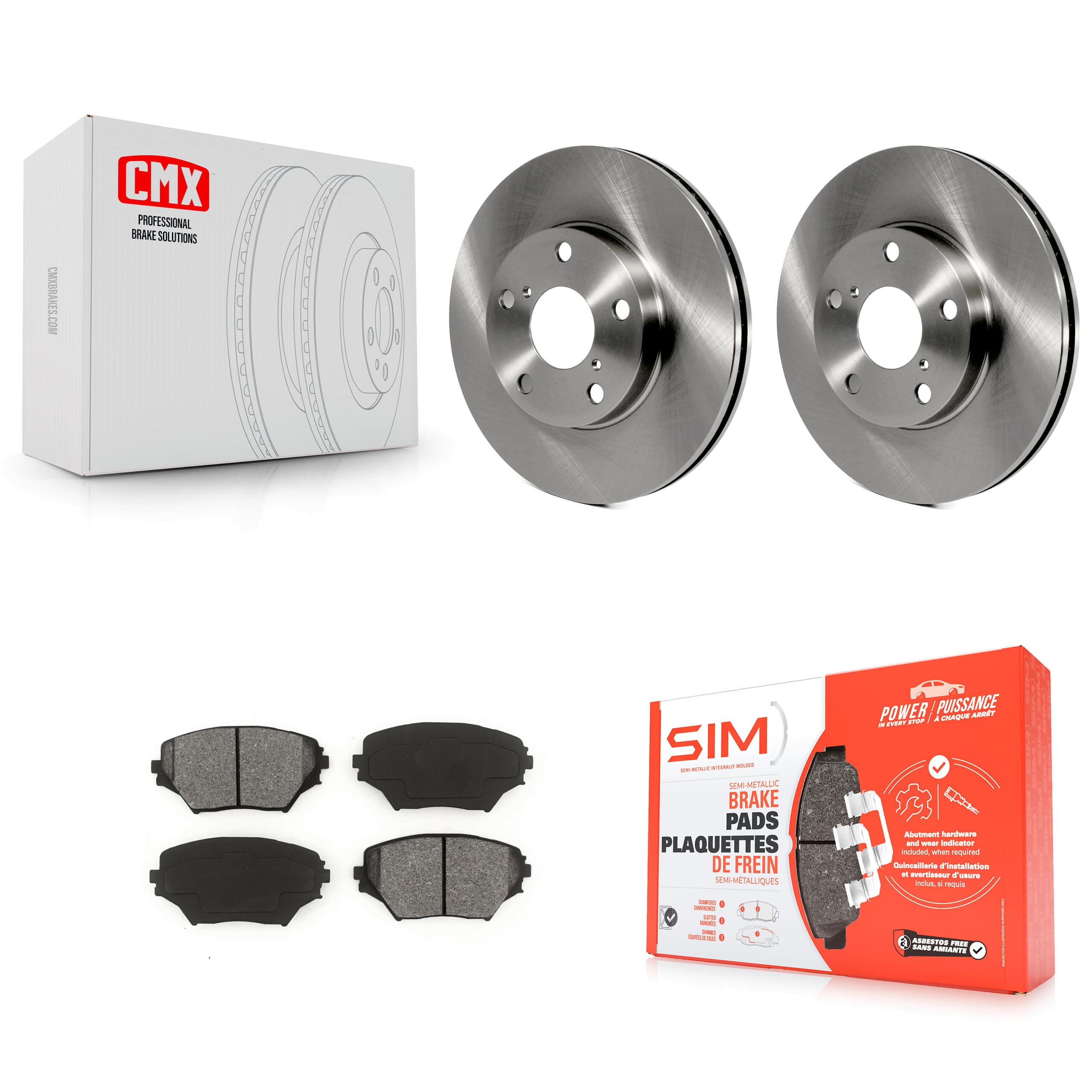 Transit Auto - K8S-100374 - Front Disc Brake Kits image 1