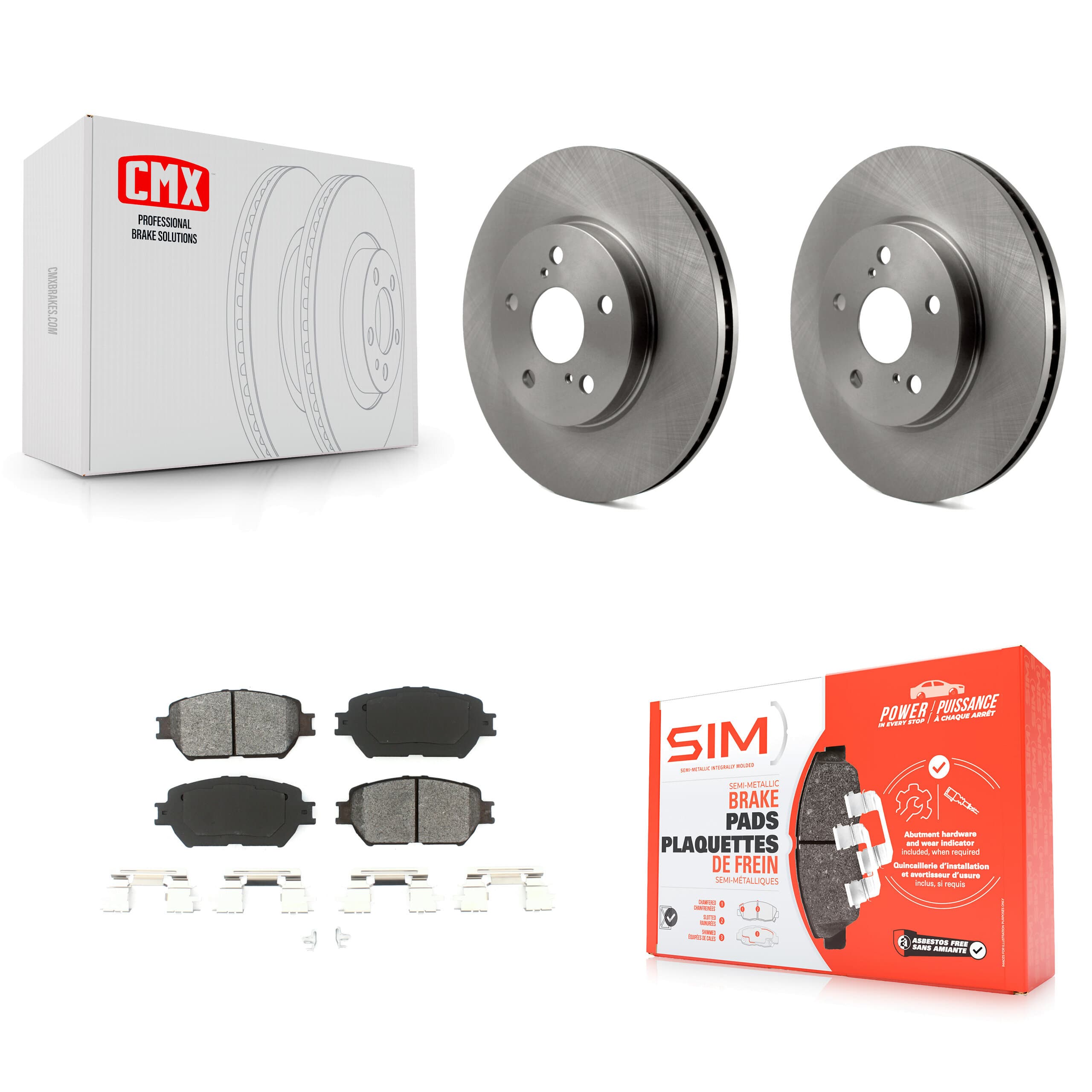 Transit Auto - K8S-100388 - Front Disc Brake Kits image 1