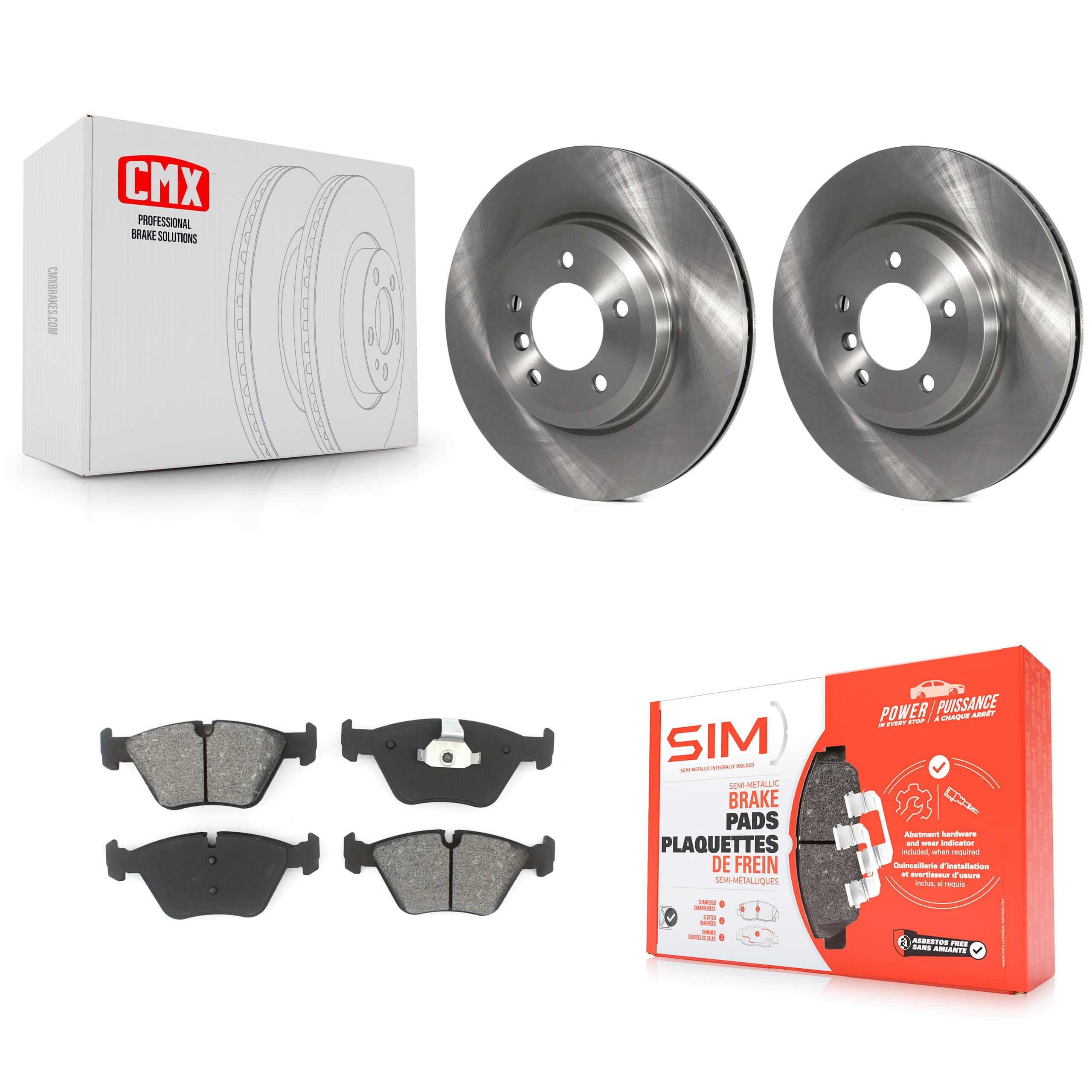 Transit Auto - K8S-100402 - Front Disc Brake Kits image 1