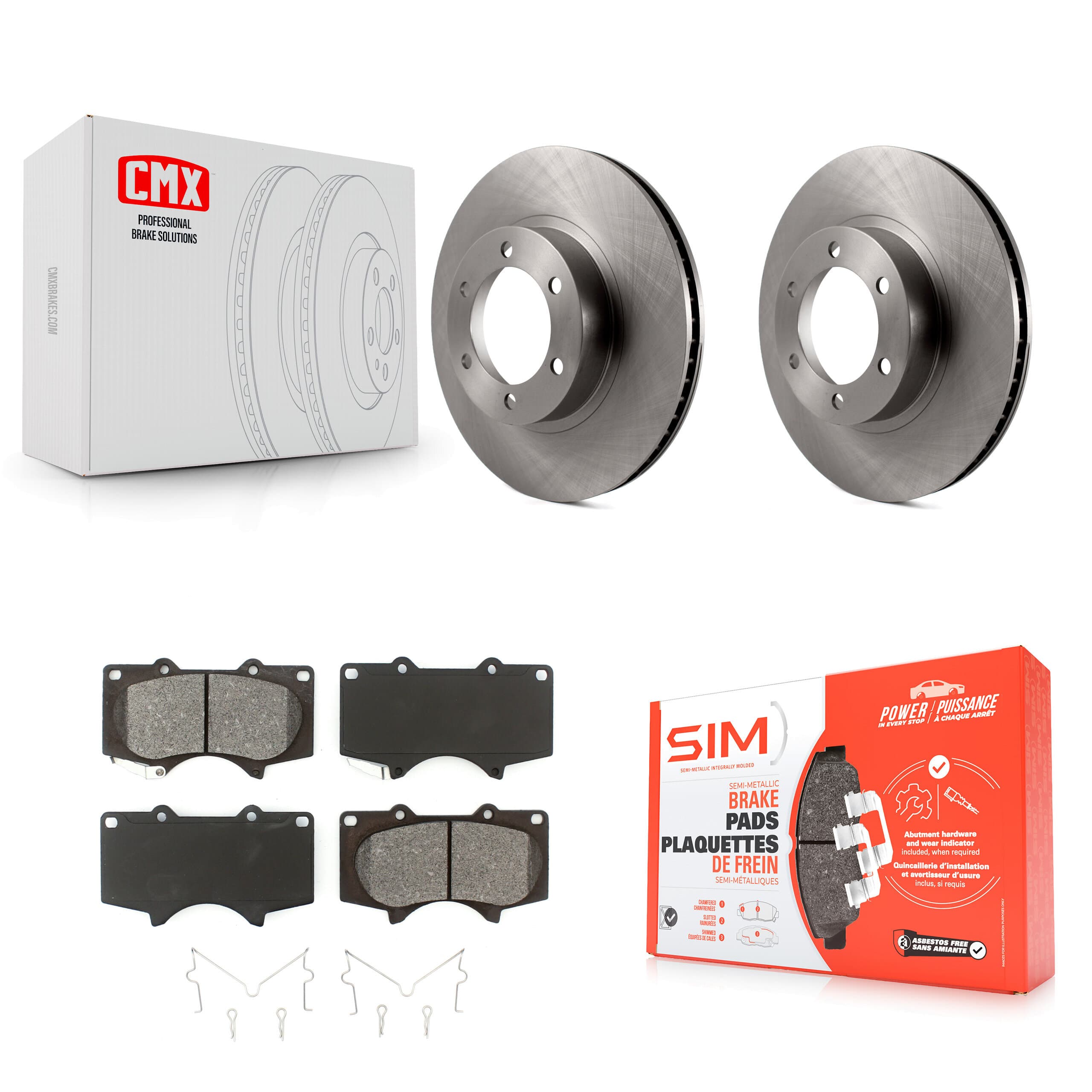 Transit Auto - K8S-100418 - Front Disc Brake Kits image 1
