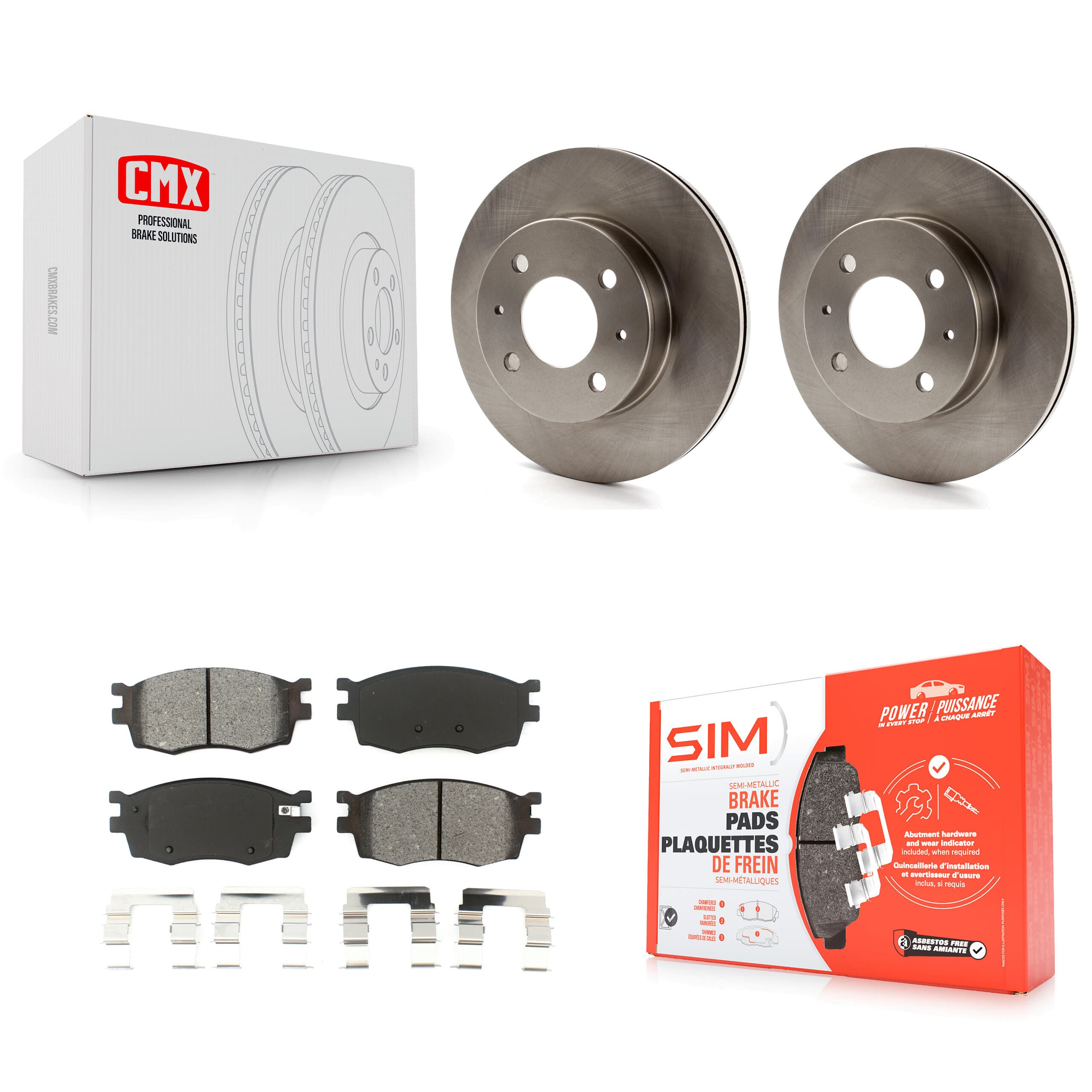 Transit Auto - K8S-100420 - Front Disc Brake Kits image 1