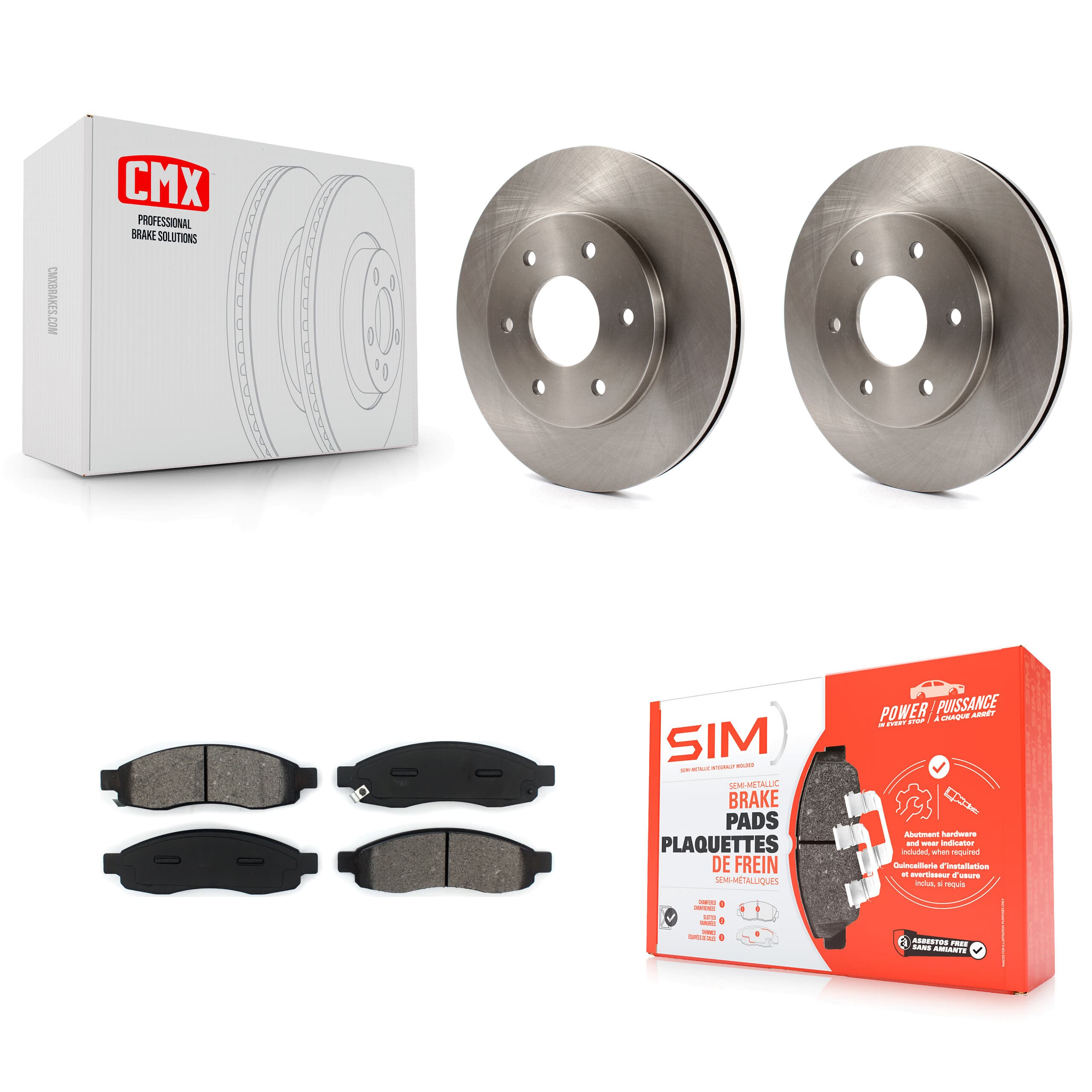 Transit Auto - K8S-100423 - Front Disc Brake Kits image 1