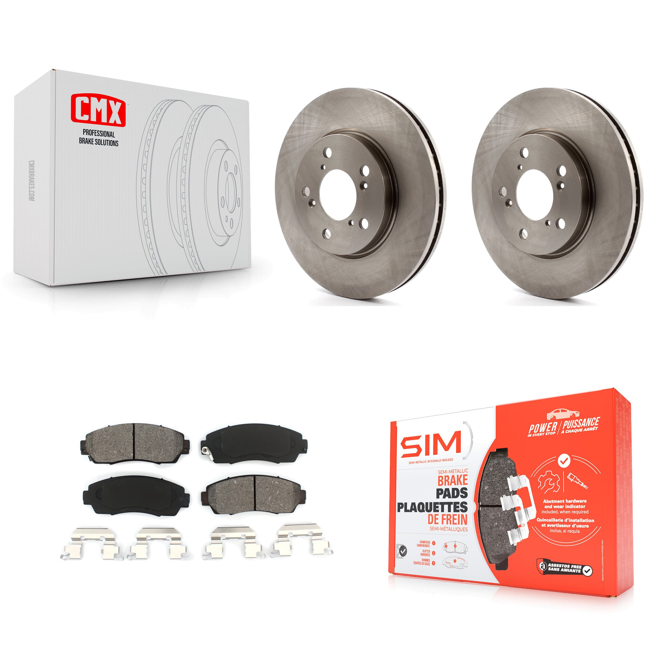 Transit Auto - K8S-100441 - Front Disc Brake Kits image 1