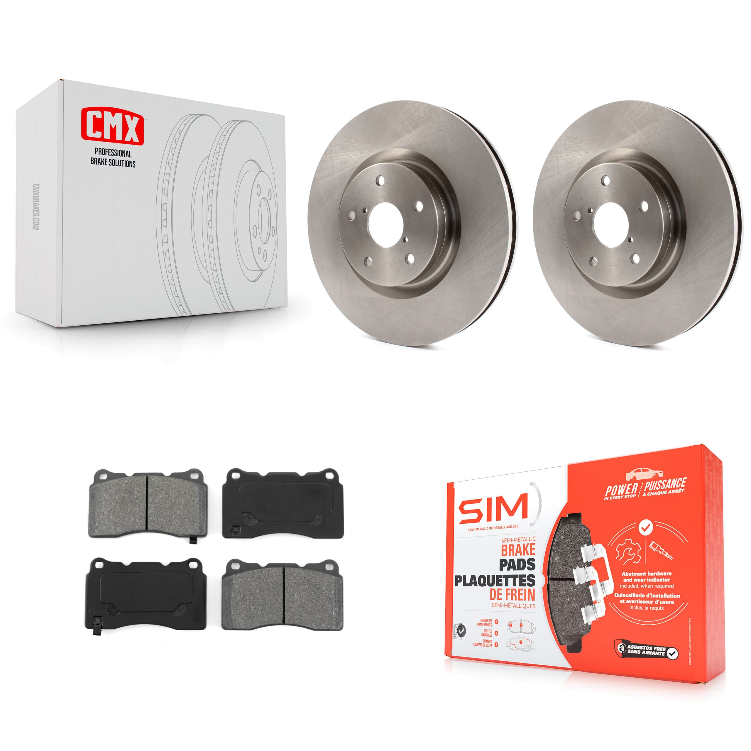 Transit Auto - K8S-100461 - Front Disc Brake Kits image 1