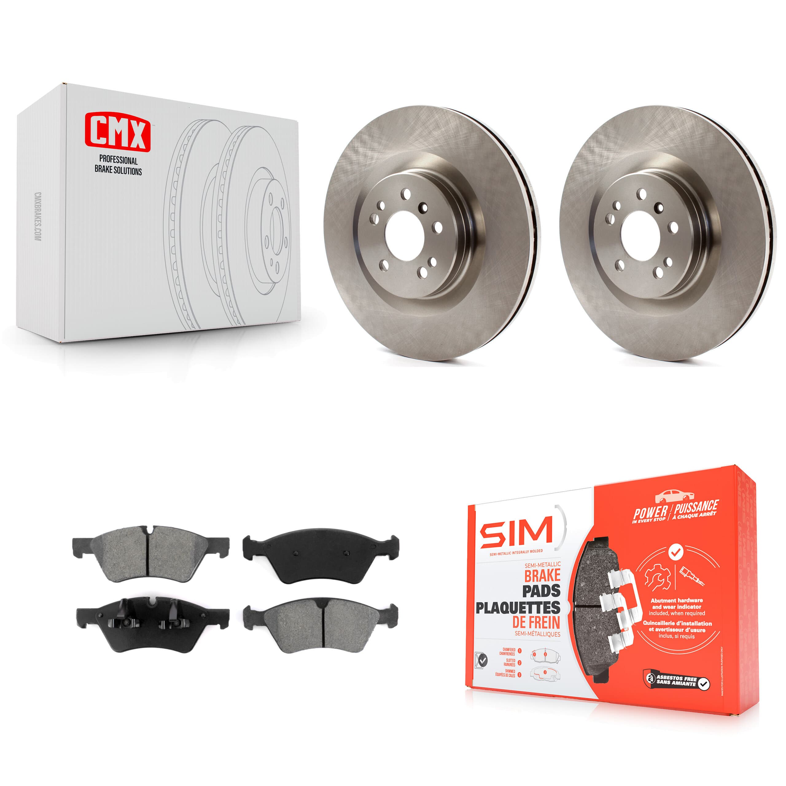 Transit Auto - K8S-100479 - Front Disc Brake Kits image 1