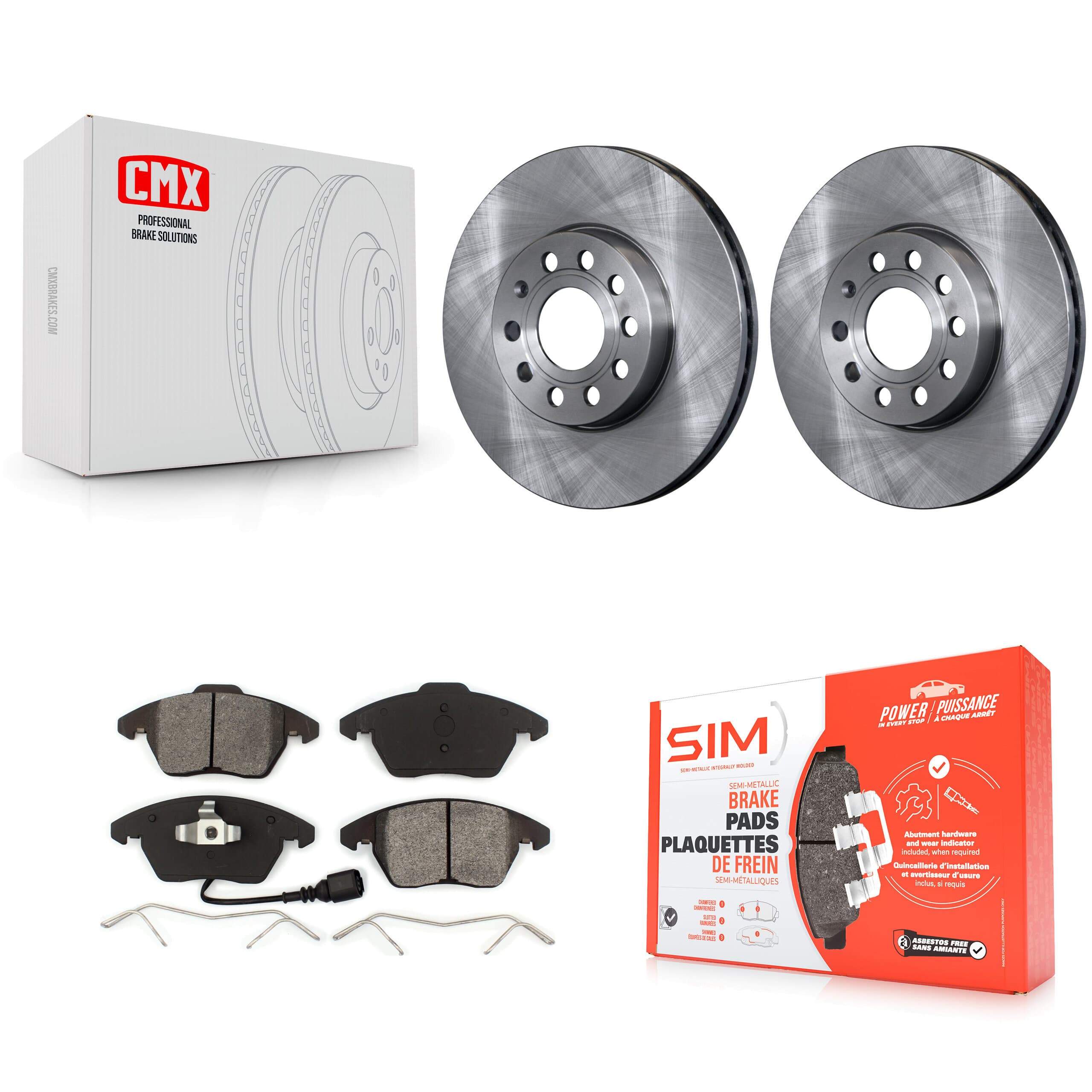 Transit Auto - K8S-100483 - Front Disc Brake Kits image 1