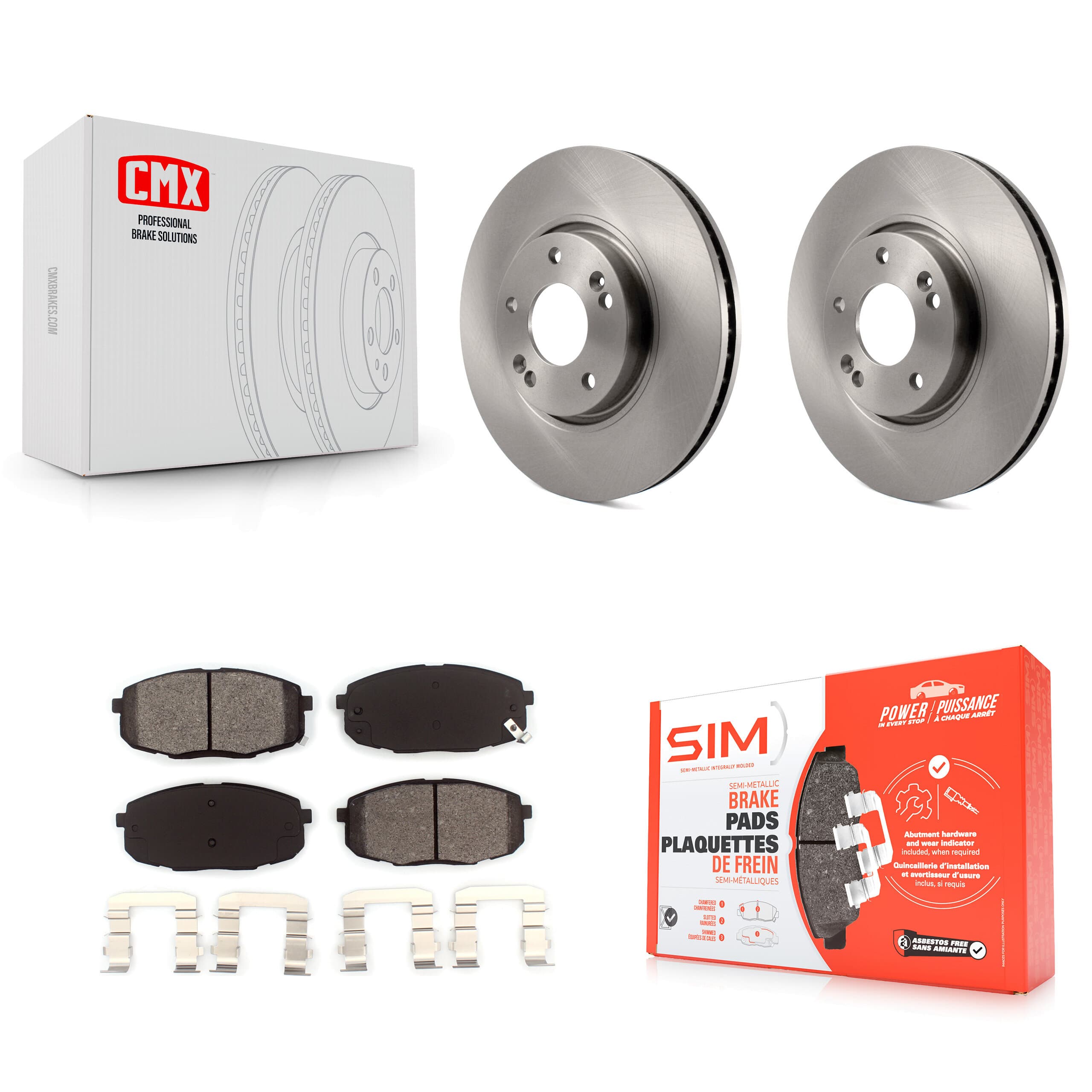 Transit Auto - K8S-100486 - Front Disc Brake Kits image 1