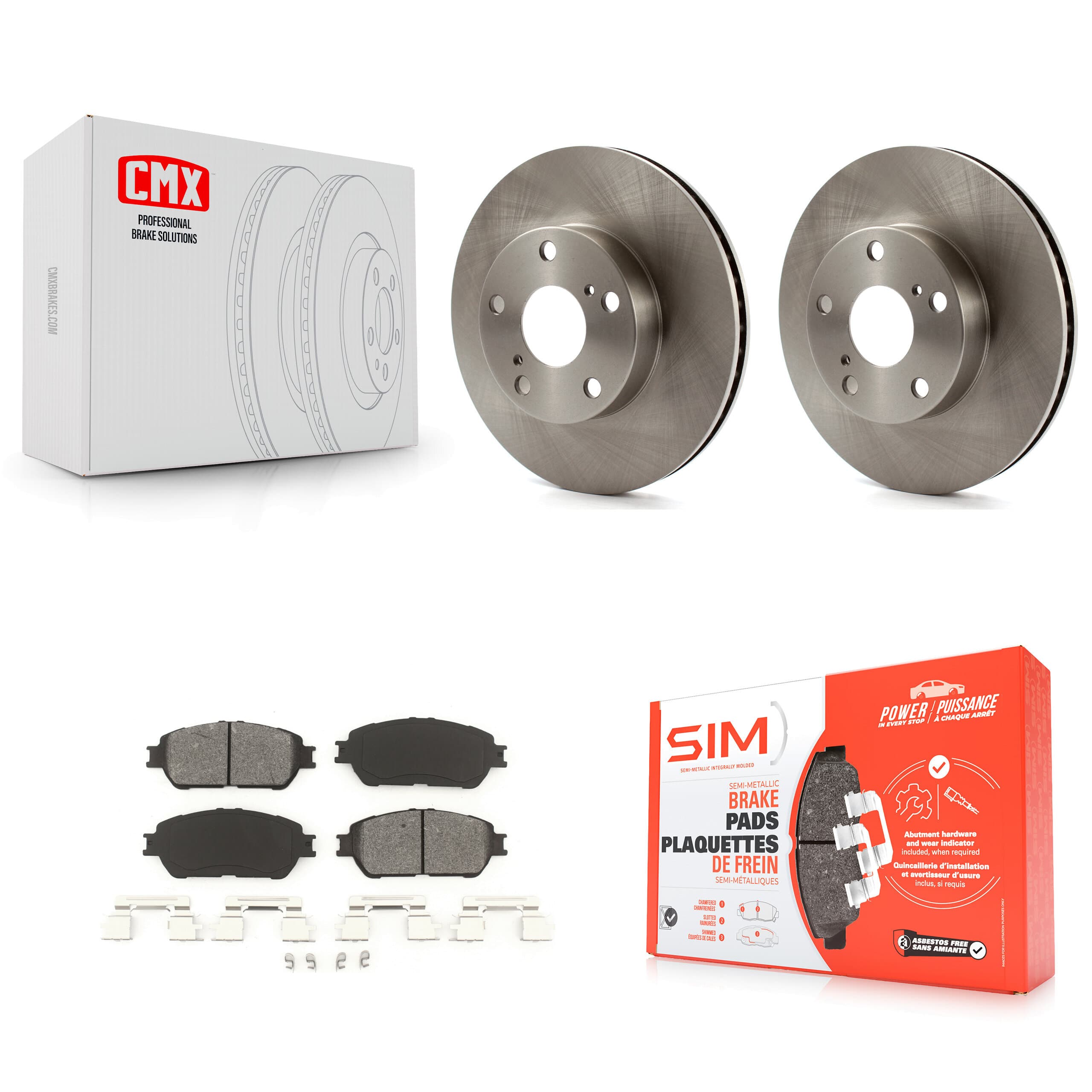 Transit Auto - K8S-100494 - Front Disc Brake Kits image 1