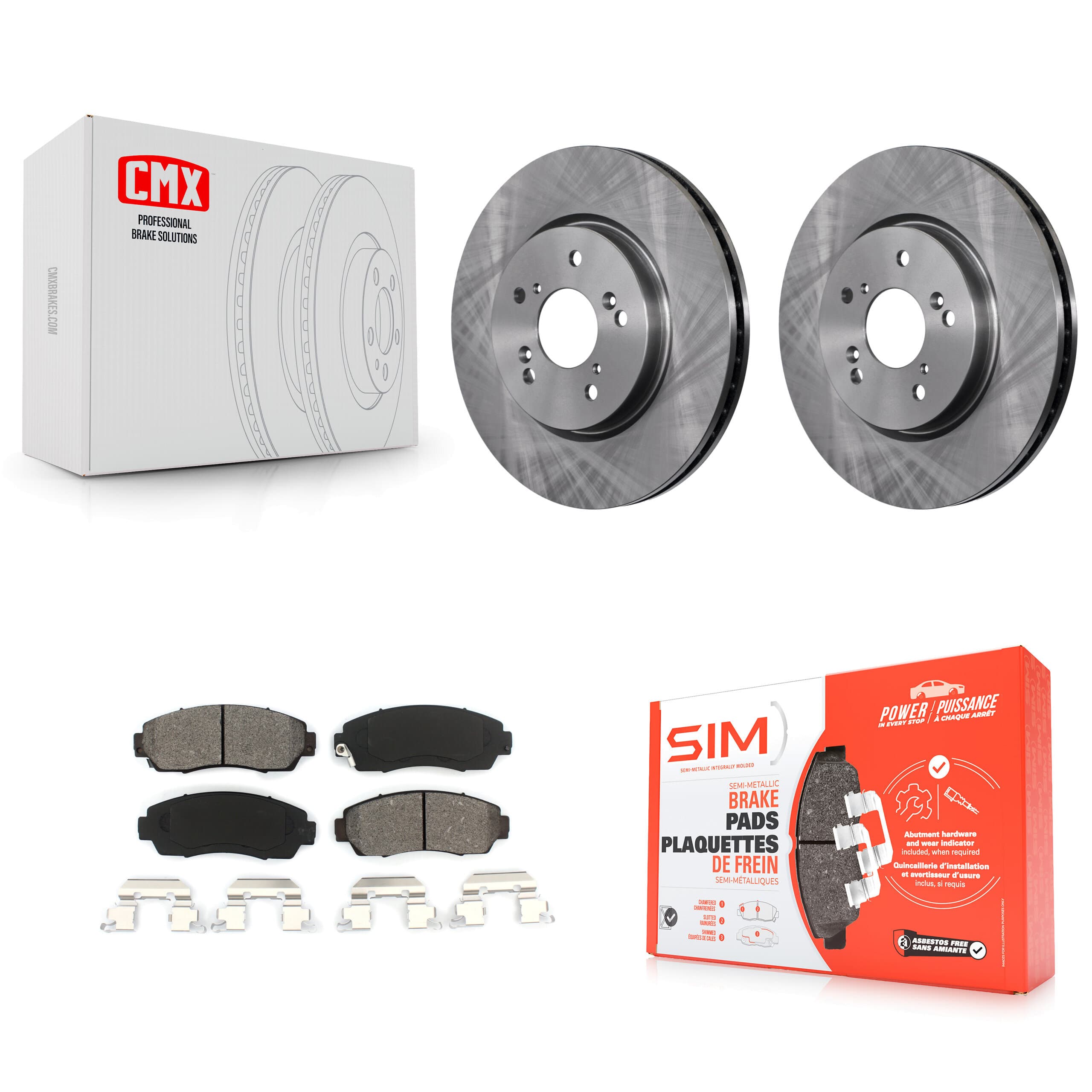 Transit Auto - K8S-100511 - Front Disc Brake Kits image 1