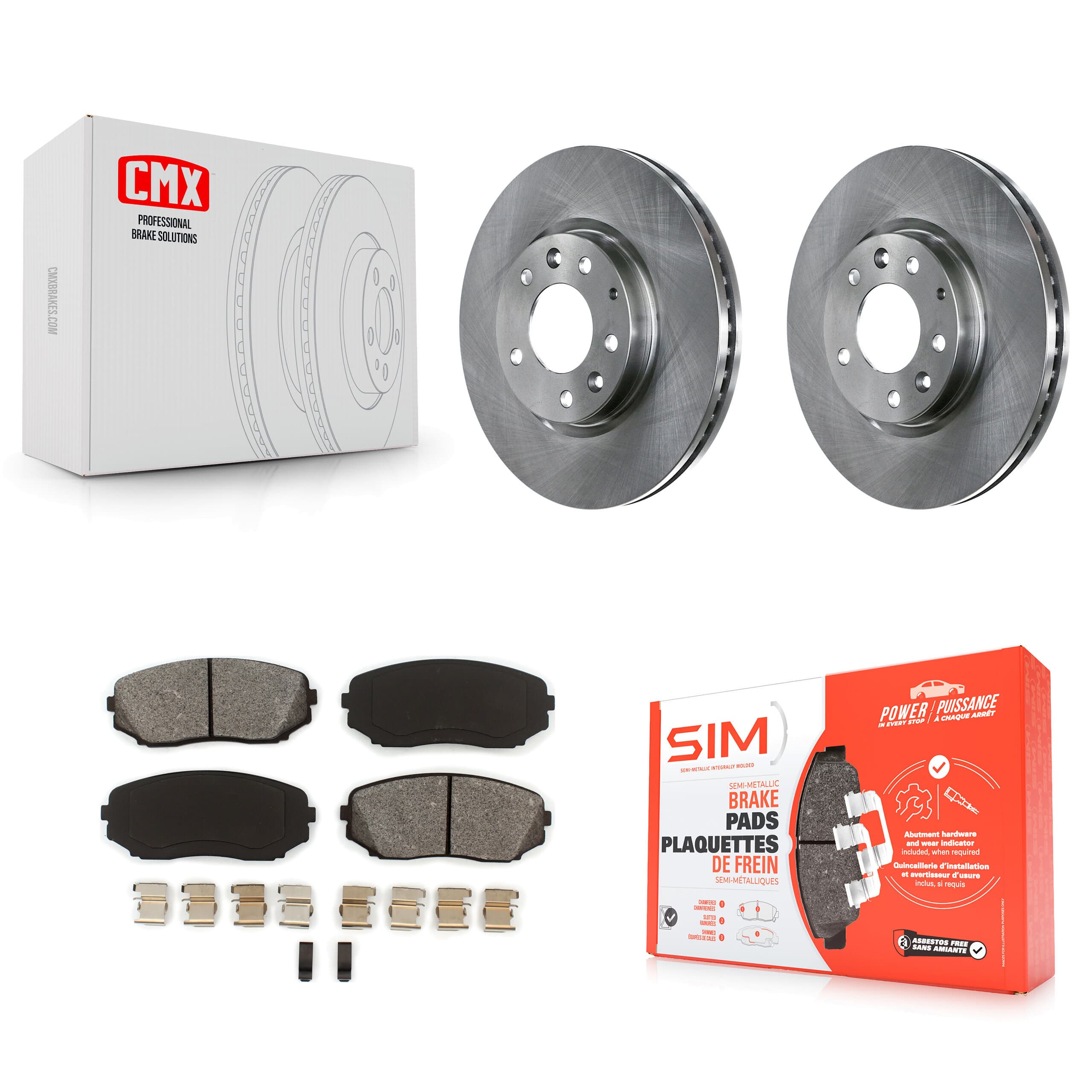 Transit Auto - K8S-100517 - Front Disc Brake Kits image 1