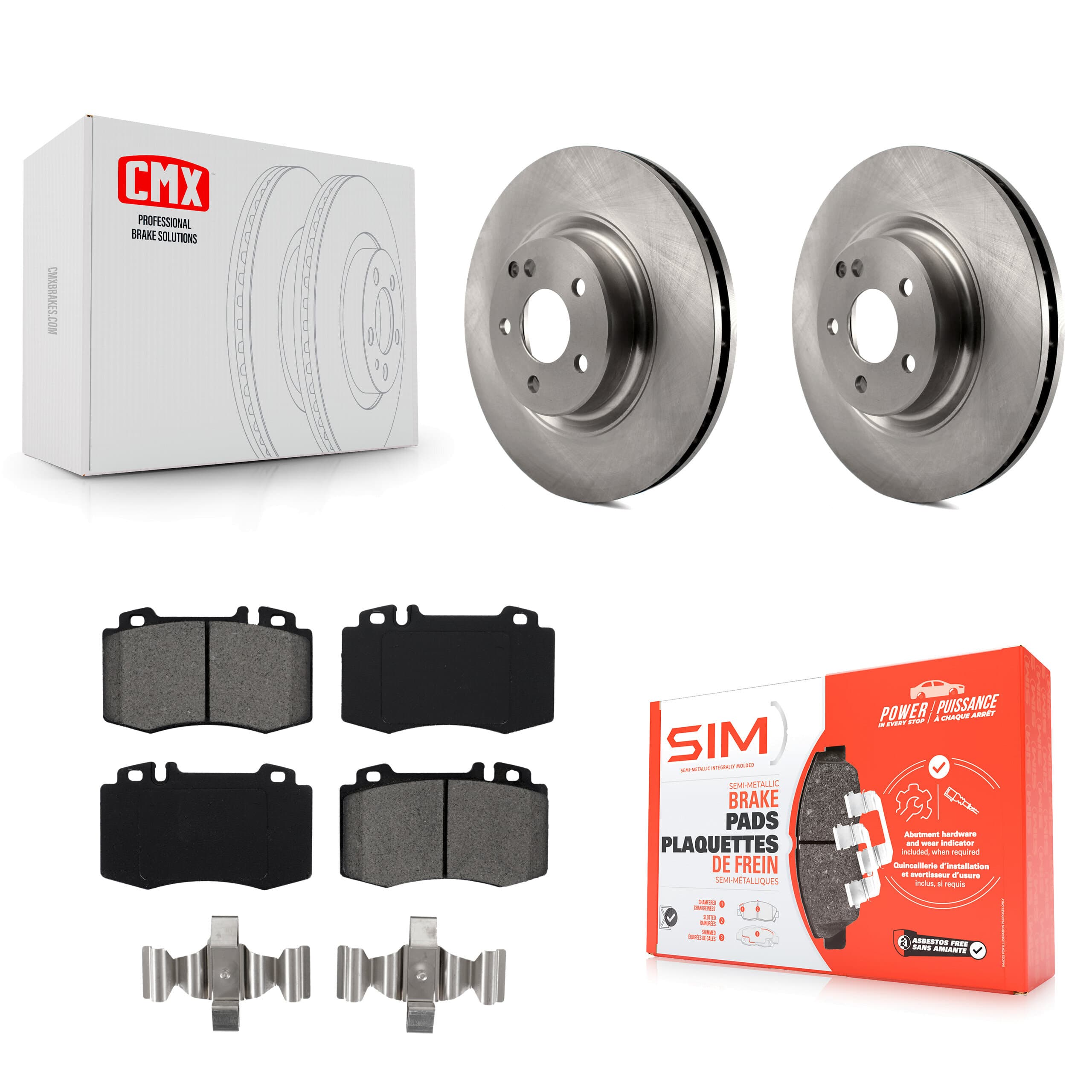 Transit Auto - K8S-100521 - Front Disc Brake Kits image 1