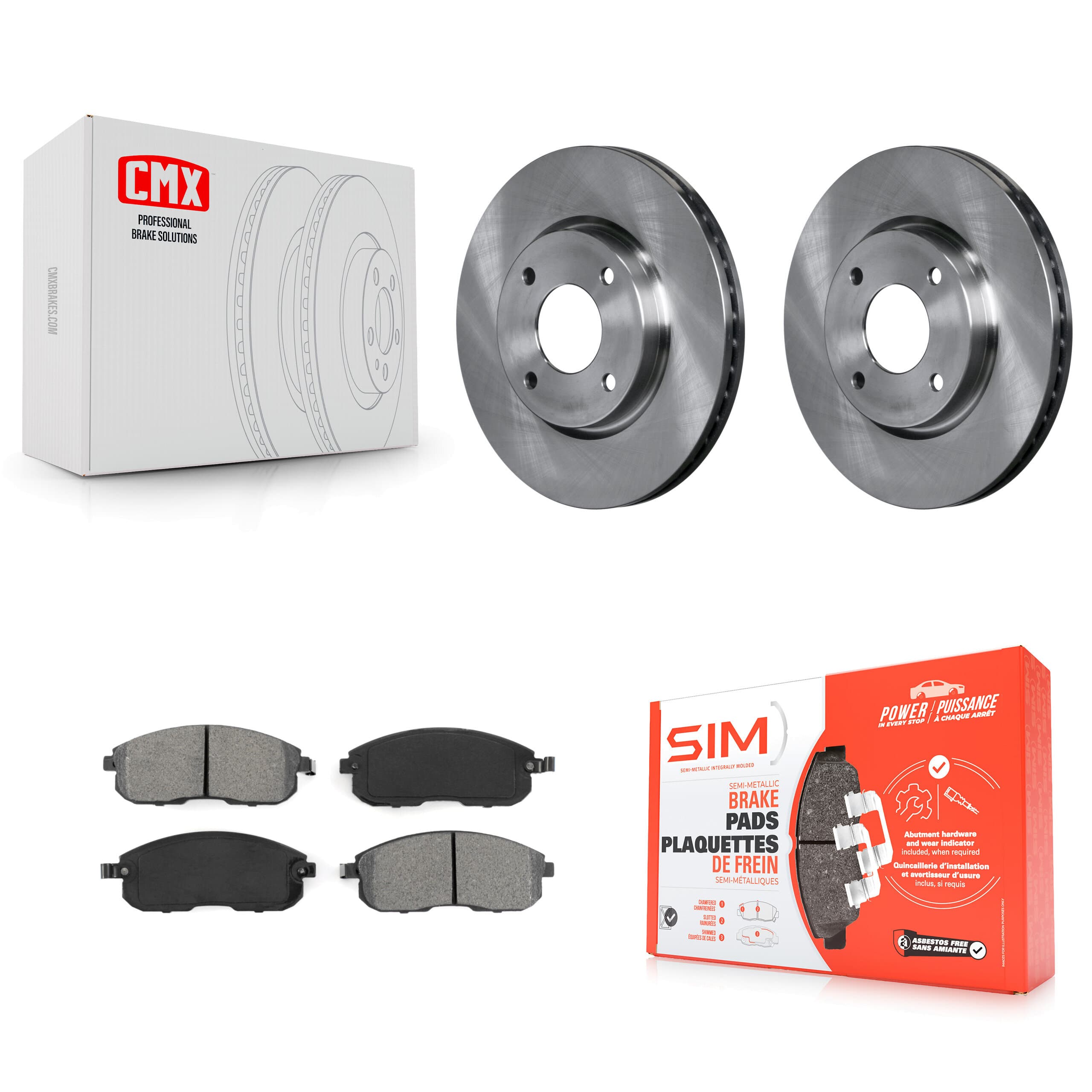 Transit Auto - K8S-100526 - Front Disc Brake Kits image 1