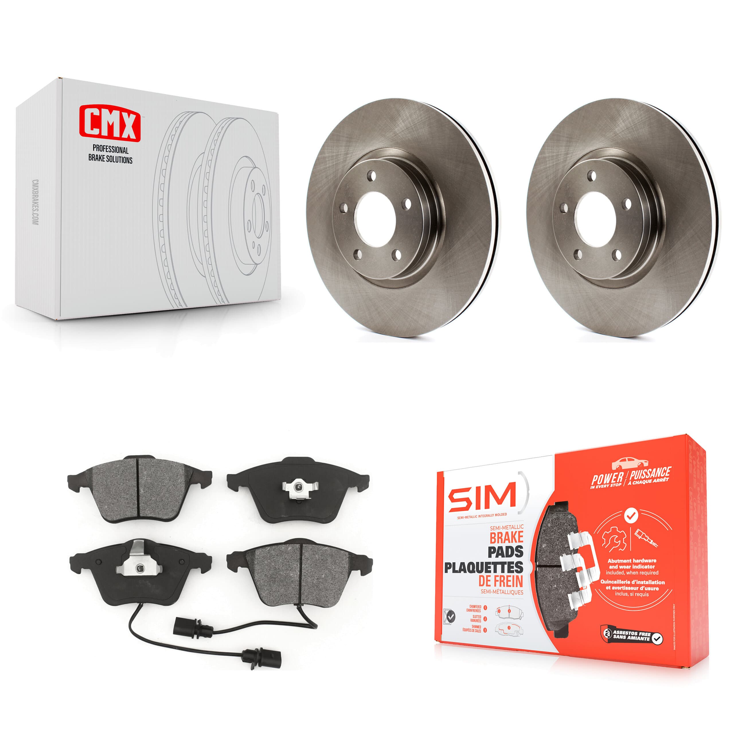 Transit Auto - K8S-100533 - Front Disc Brake Kits image 1