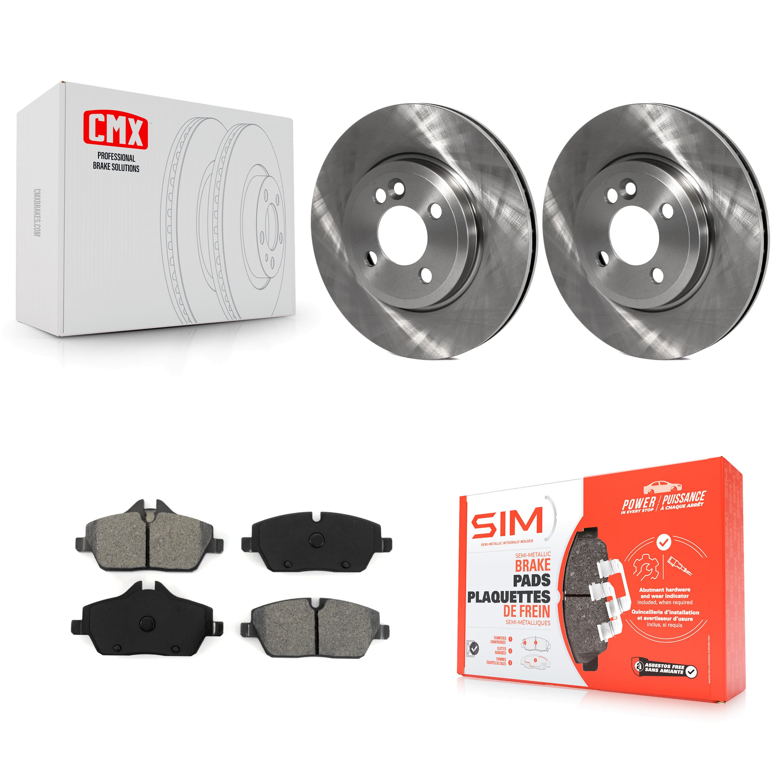 Transit Auto - K8S-100544 - Front Disc Brake Kits image 1