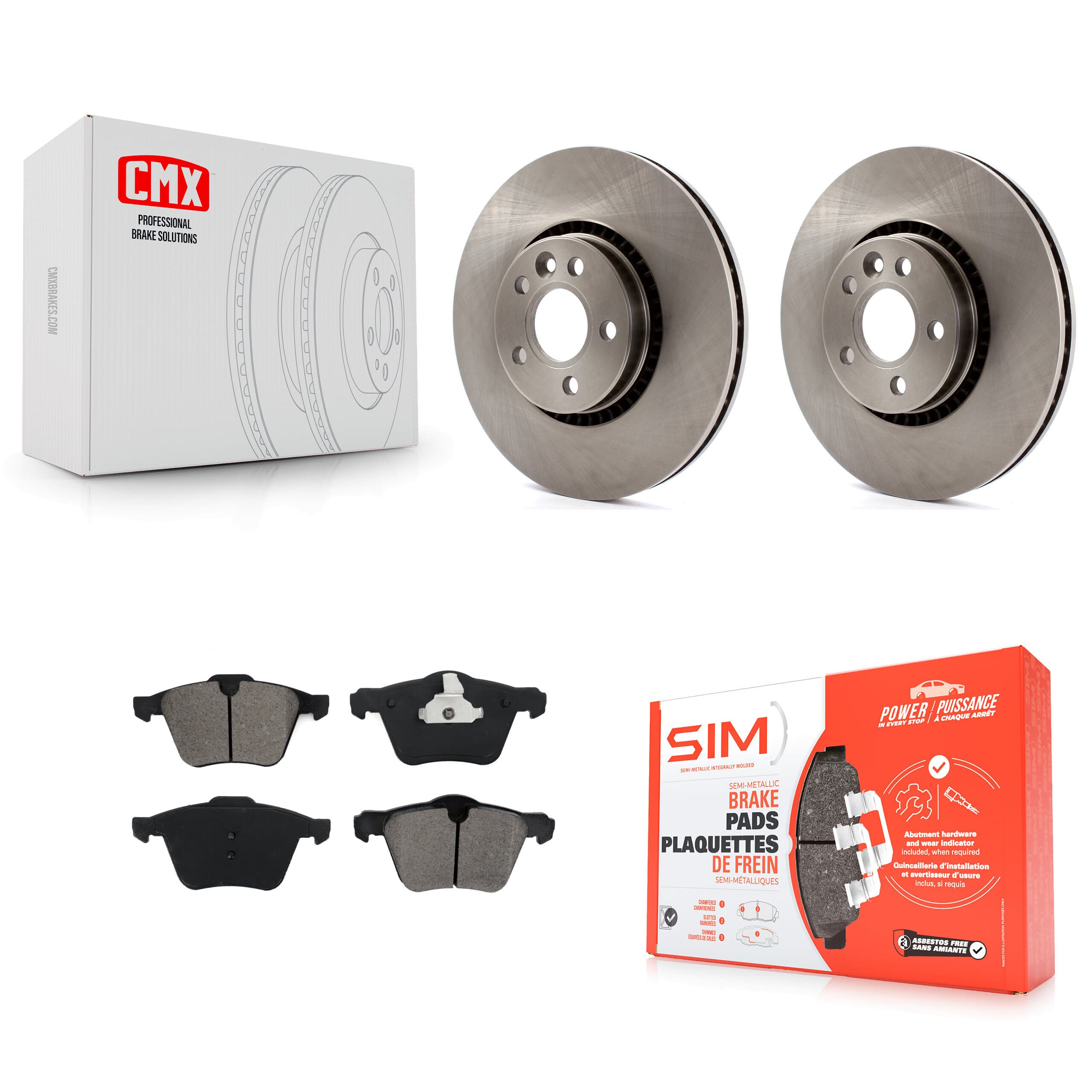 Transit Auto - K8S-100554 - Front Disc Brake Kits image 1