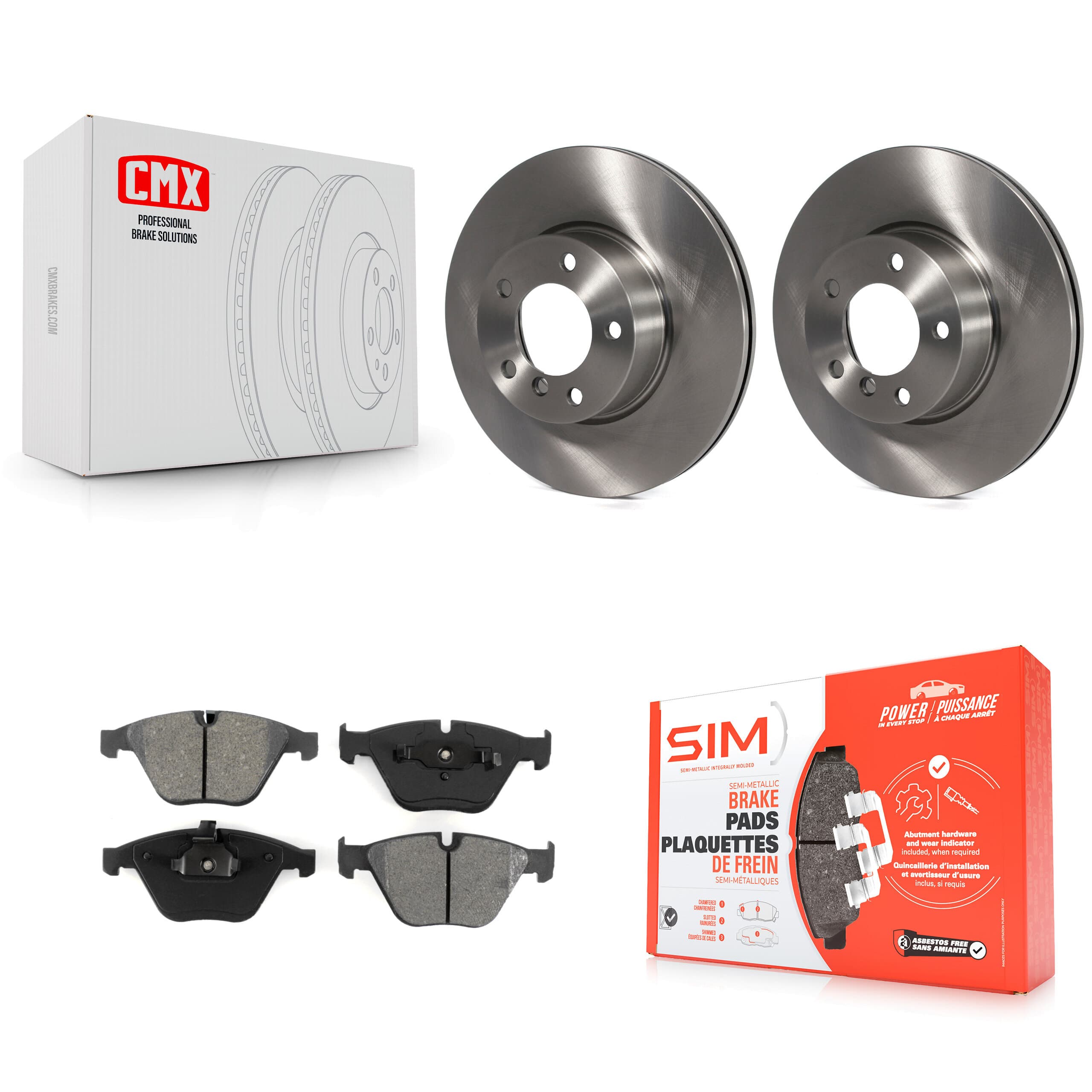 Transit Auto - K8S-100560 - Front Disc Brake Kits image 1
