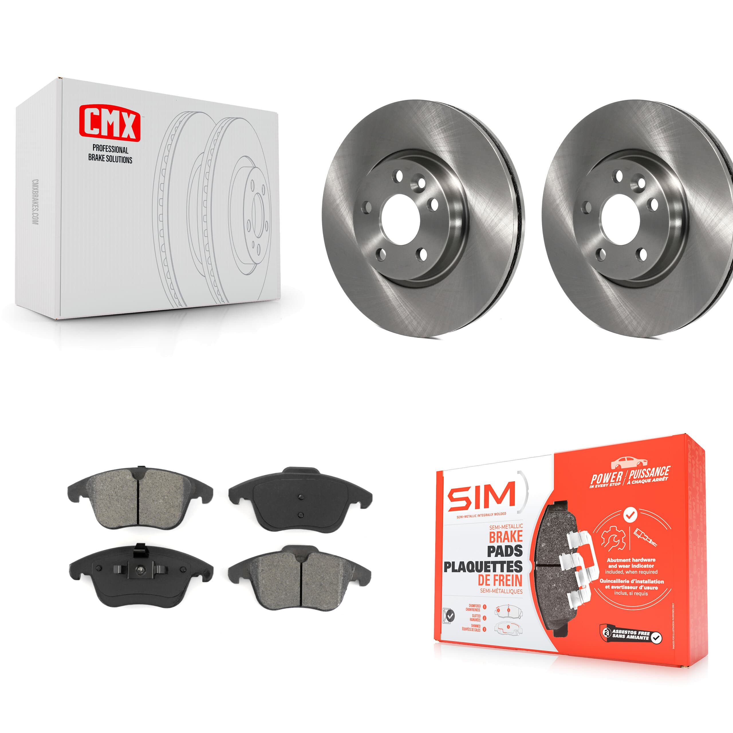 Transit Auto - K8S-100578 - Front Disc Brake Kits image 1