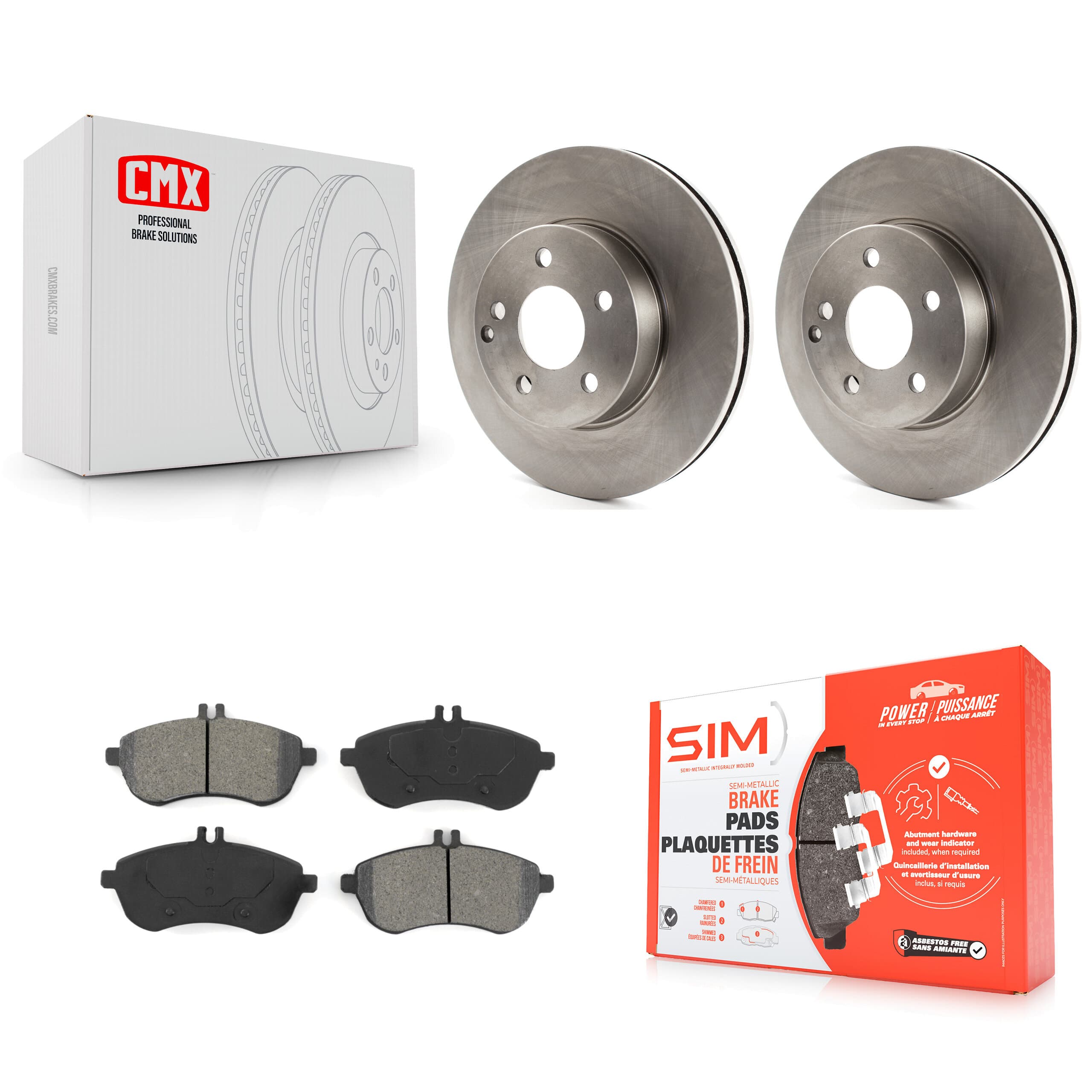 Transit Auto - K8S-100594 - Front Disc Brake Kits image 1