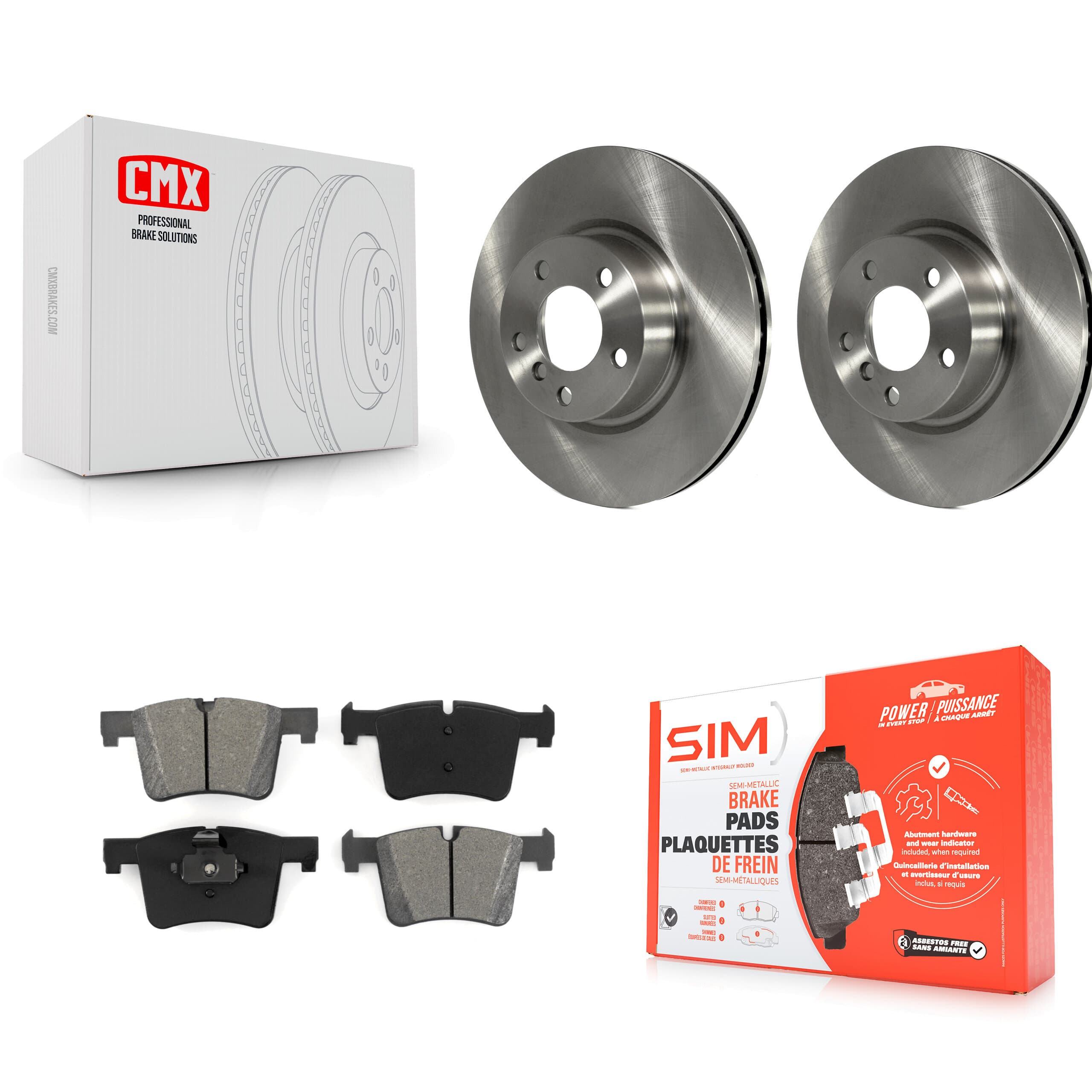 Transit Auto - K8S-100610 - Front Disc Brake Kits image 1