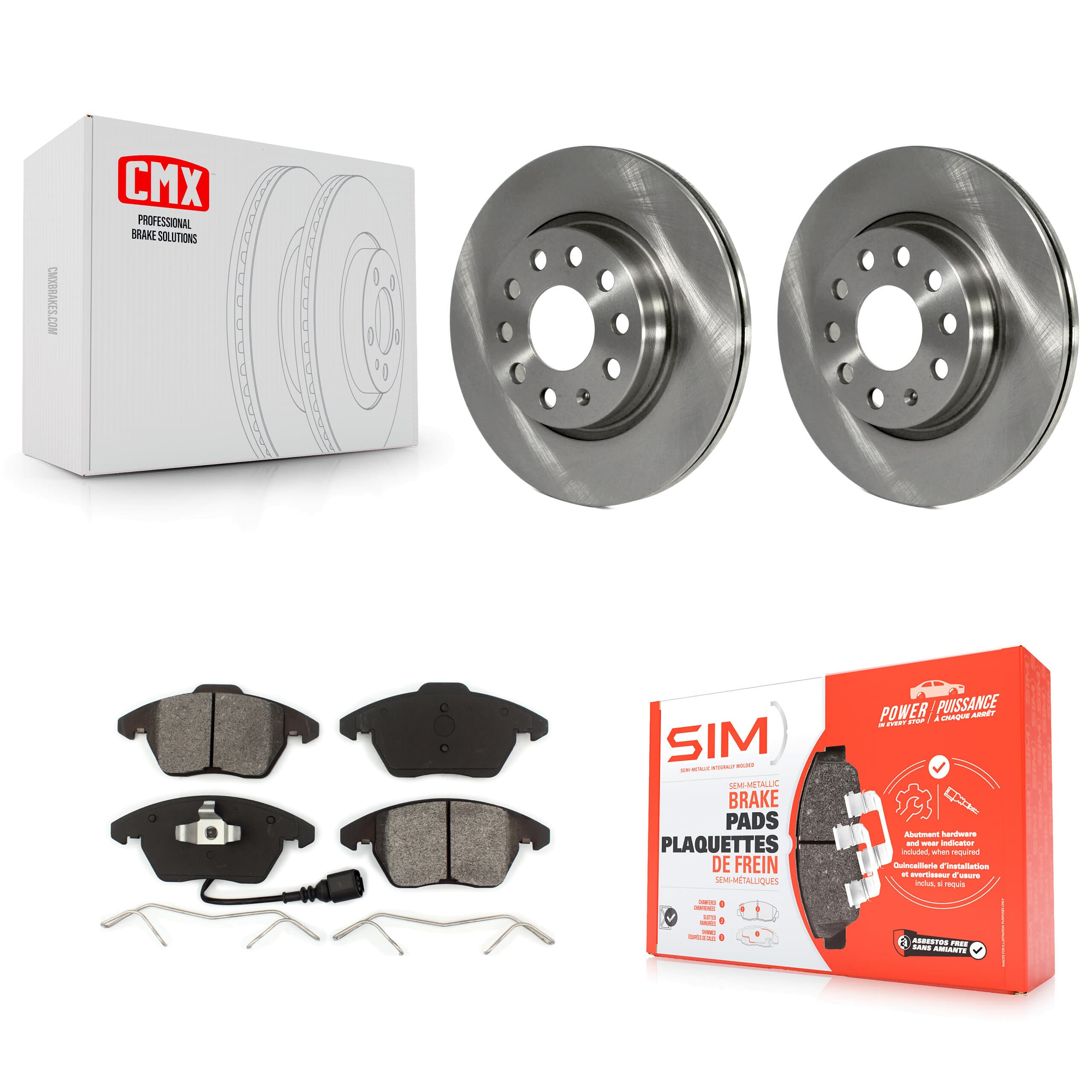 Transit Auto - K8S-100611 - Front Disc Brake Kits image 1
