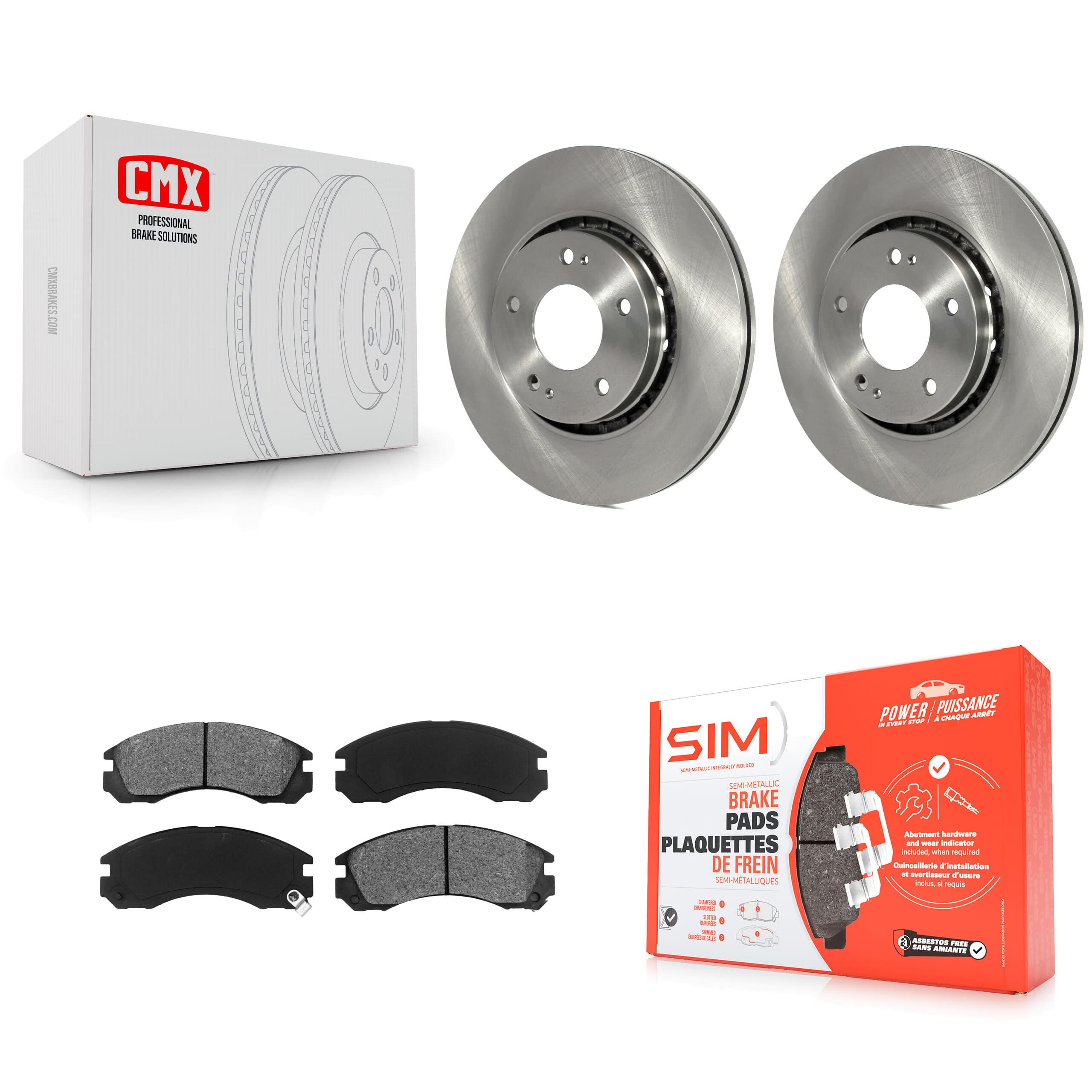 Transit Auto - K8S-100613 - Front Disc Brake Kits image 1