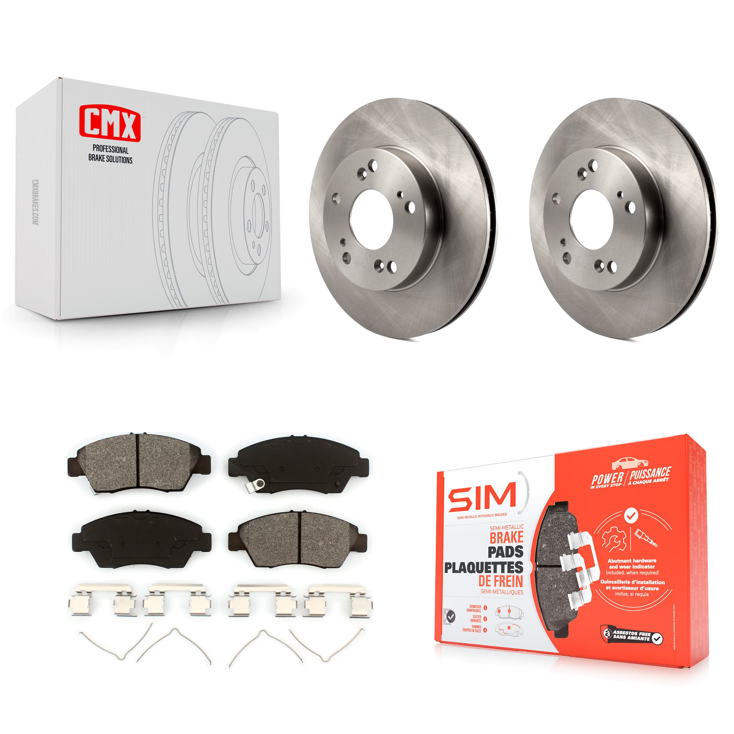 Transit Auto - K8S-100620 - Front Disc Brake Kits image 1