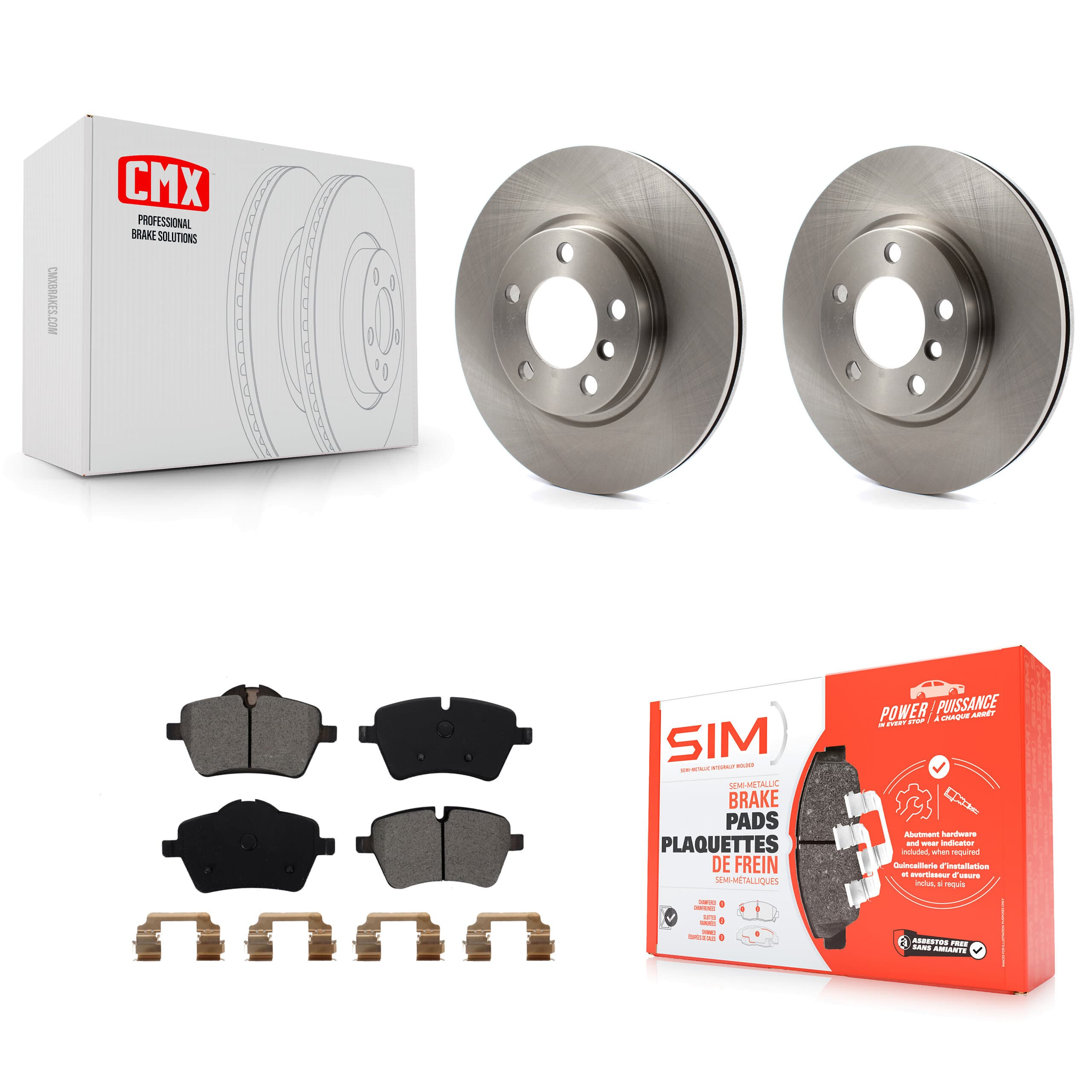 Transit Auto - K8S-100621 - Front Disc Brake Kits image 1