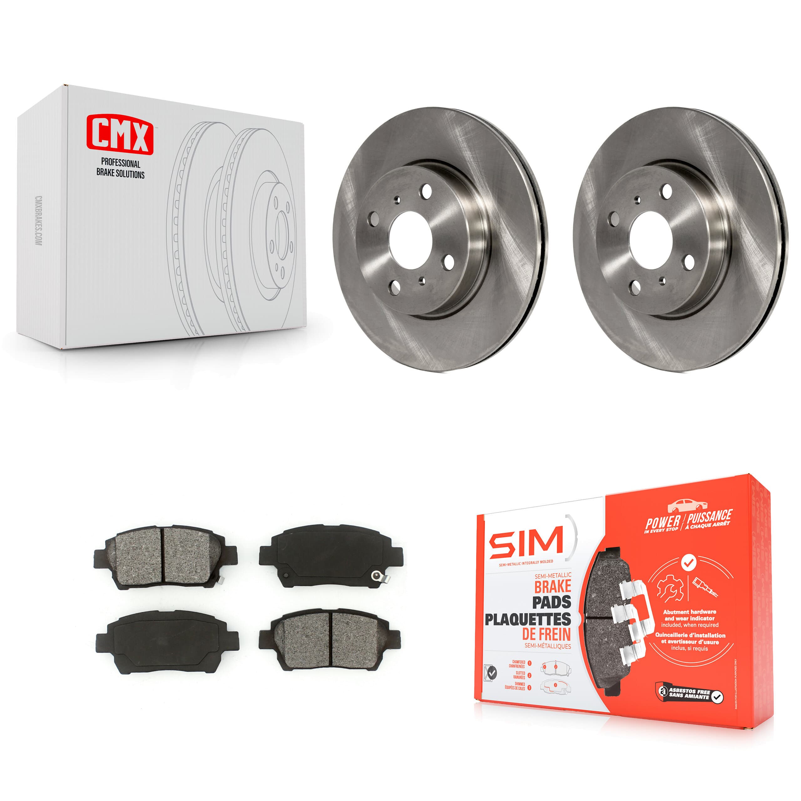 Transit Auto - K8S-100623 - Front Disc Brake Kits image 1