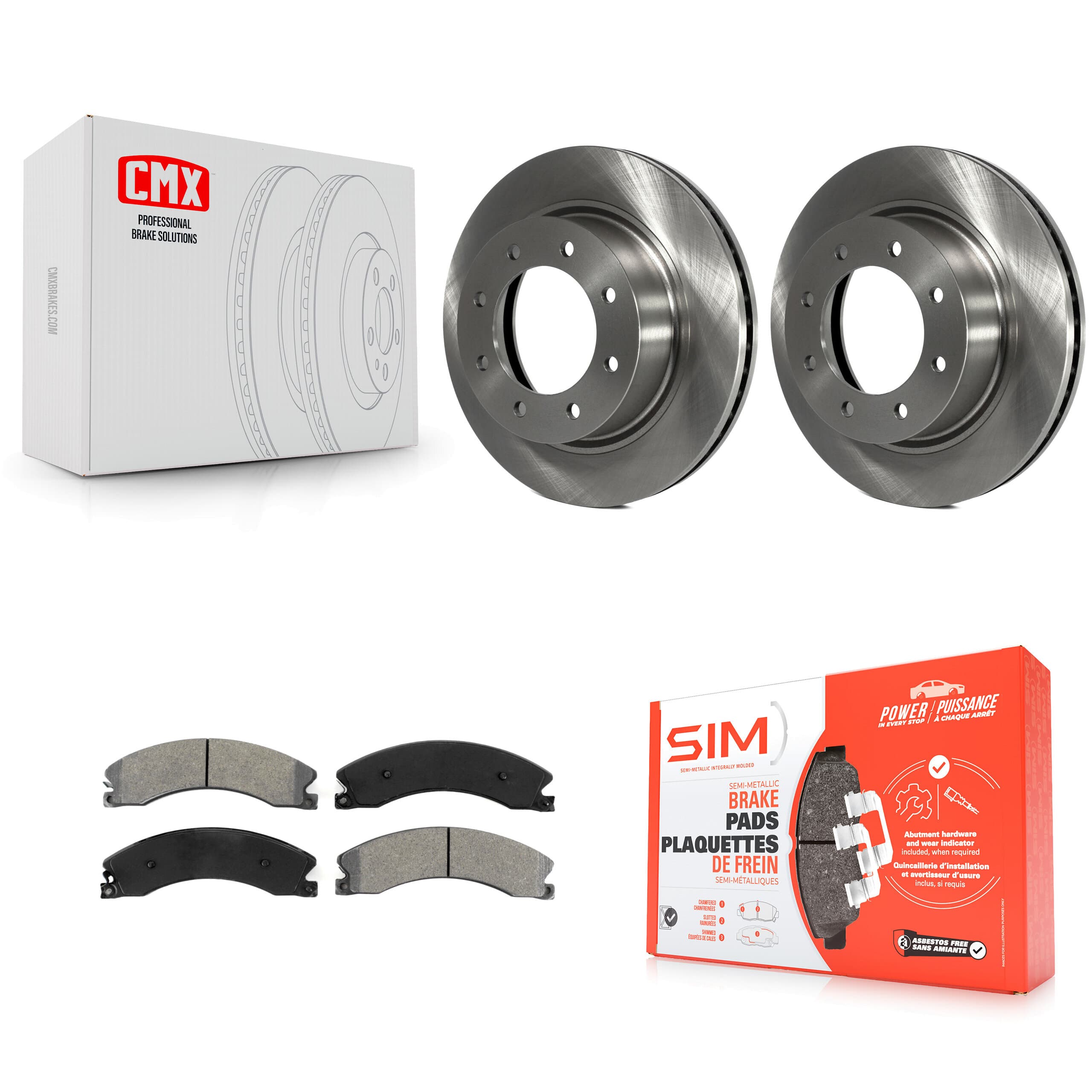 Transit Auto - K8S-100624 - Front Disc Brake Kits image 1