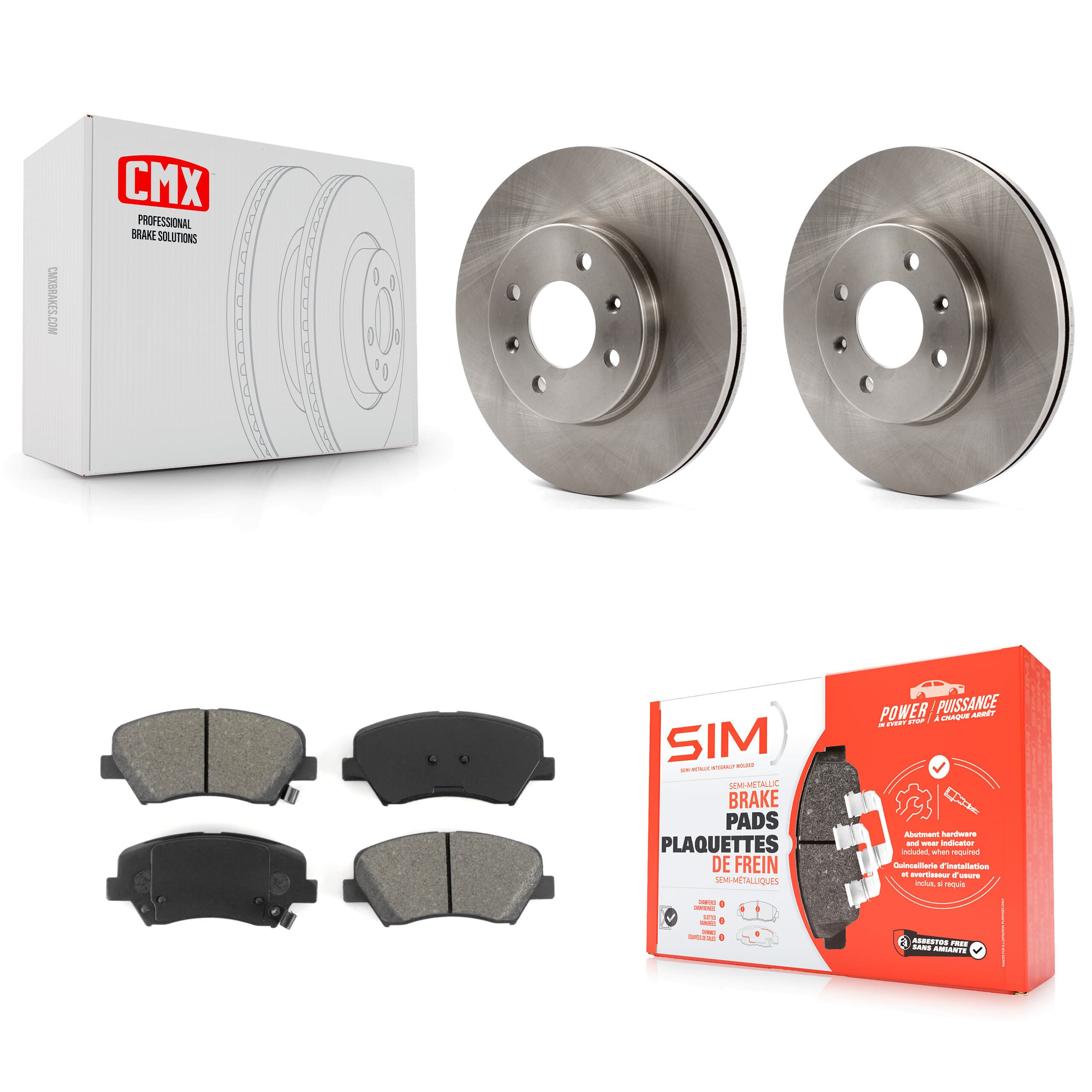 Transit Auto - K8S-100625 - Front Disc Brake Kits image 1
