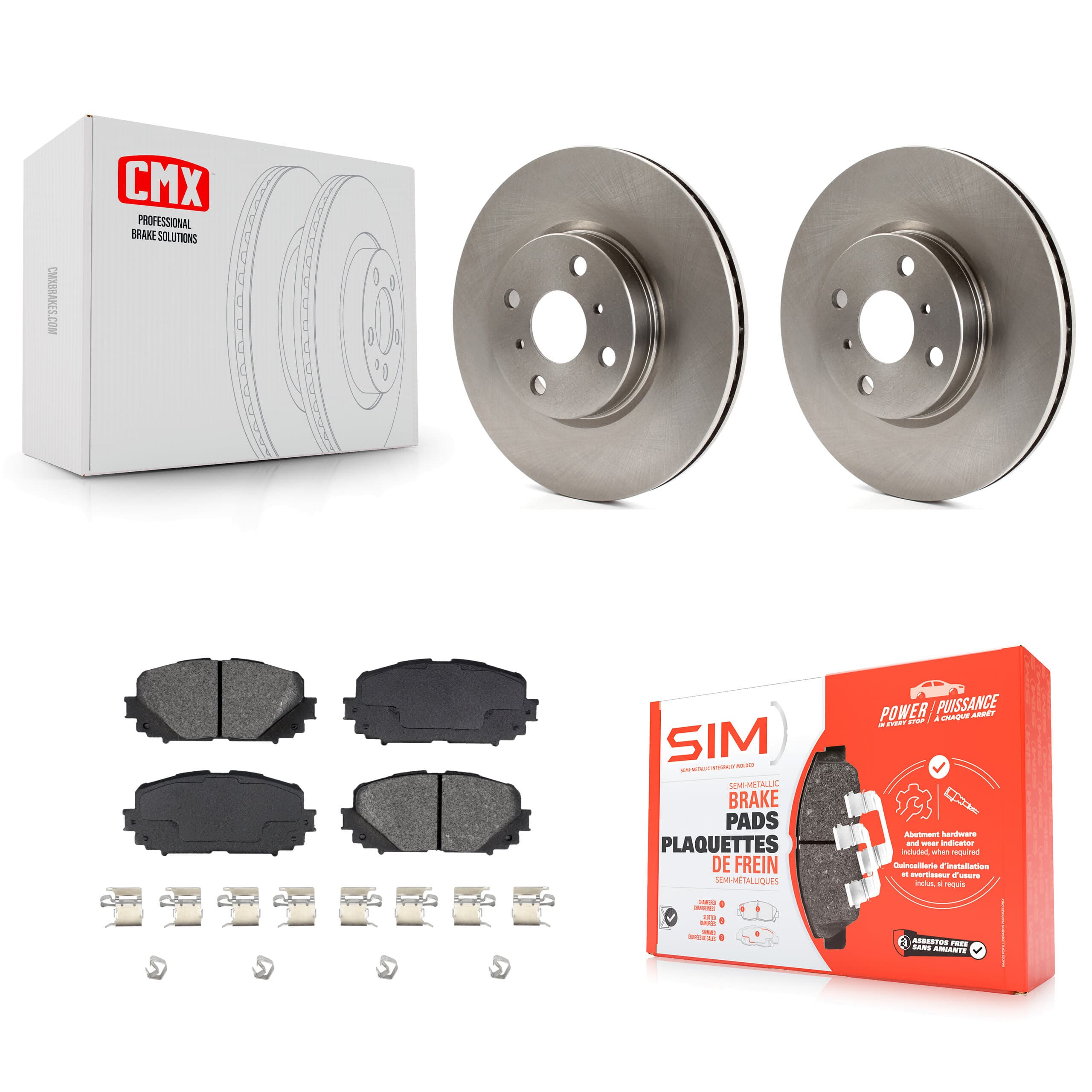 Transit Auto - K8S-100628 - Front Disc Brake Kits image 1