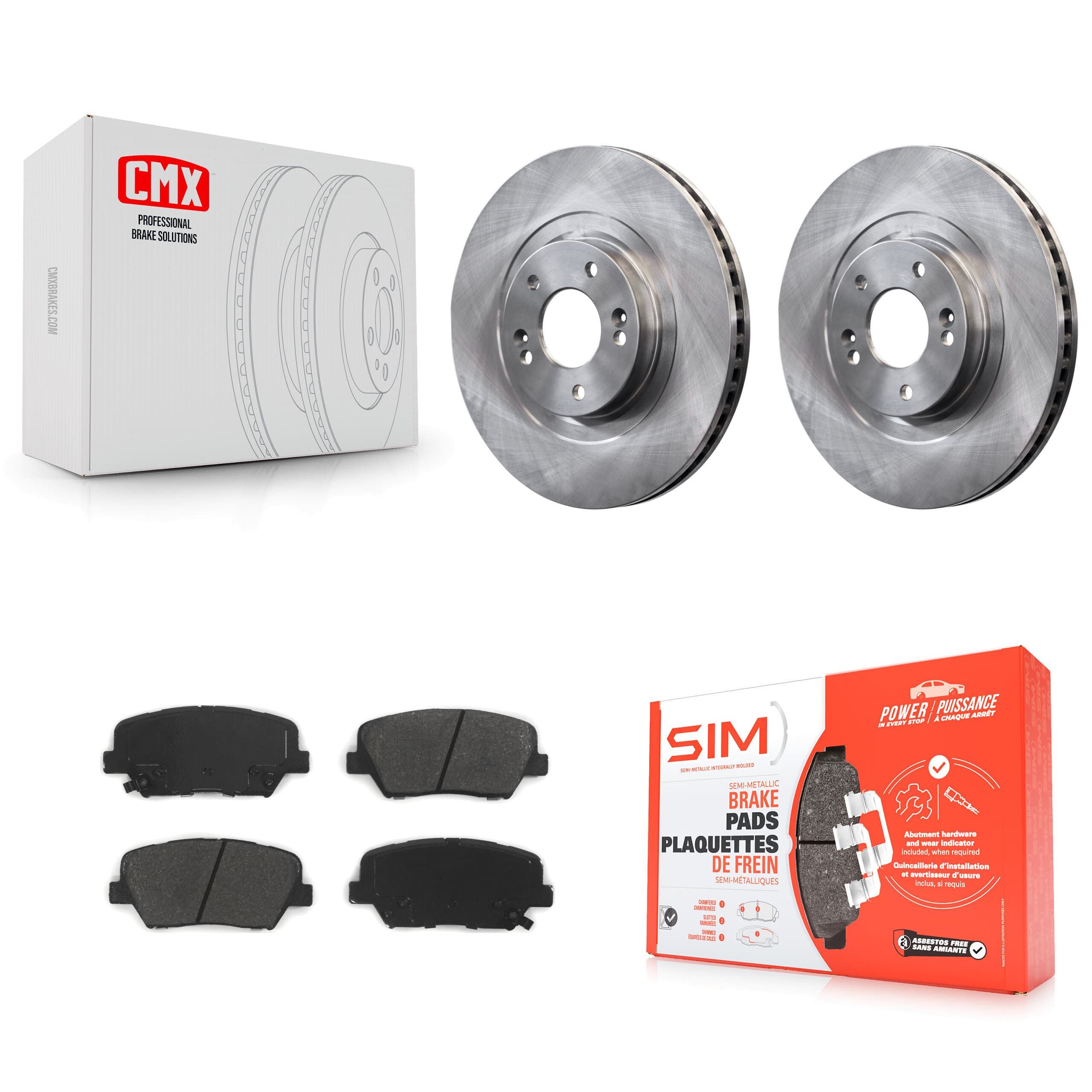 Transit Auto - K8S-100634 - Front Disc Brake Kits image 1