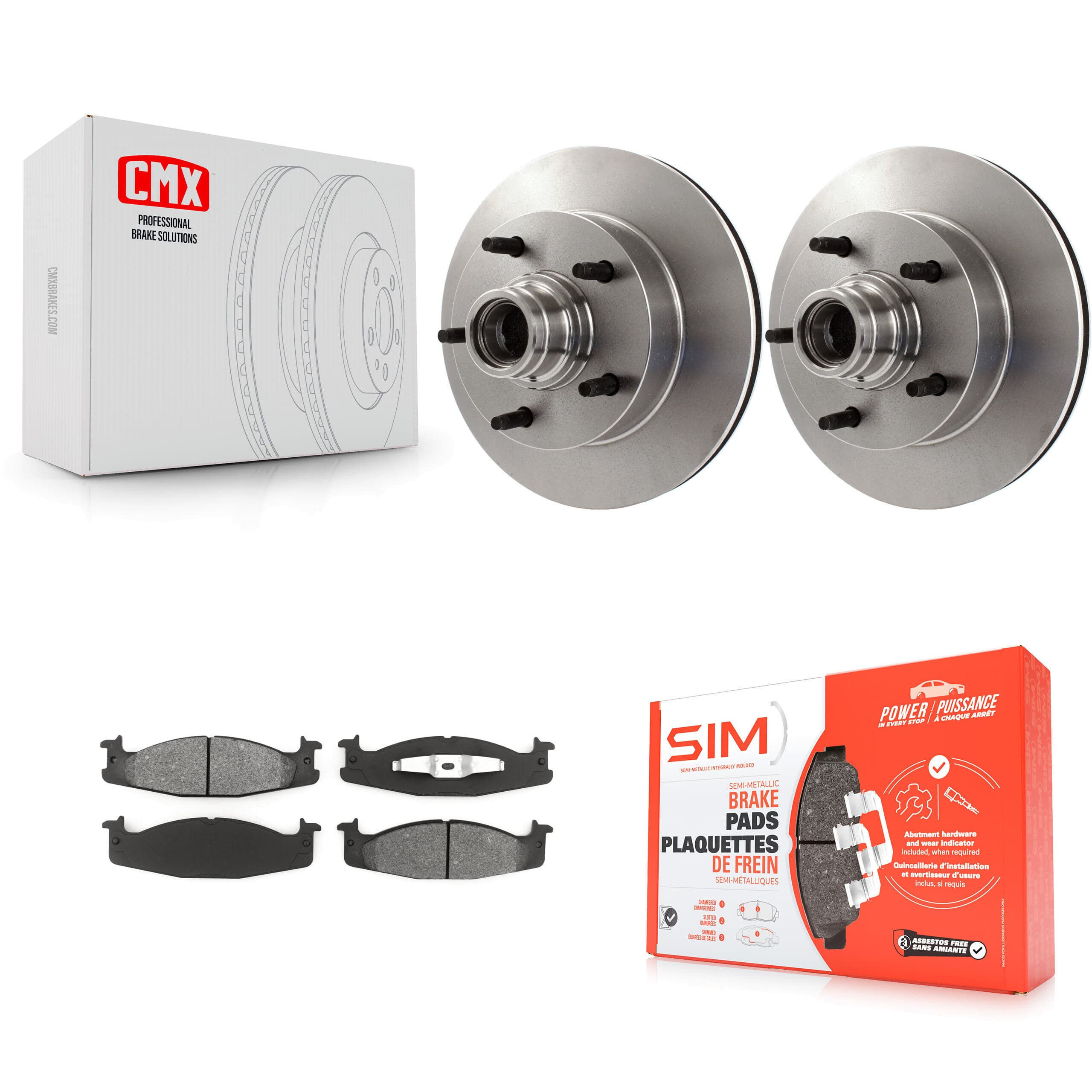 Transit Auto - K8S-100696 - Front Disc Brake Kits image 1