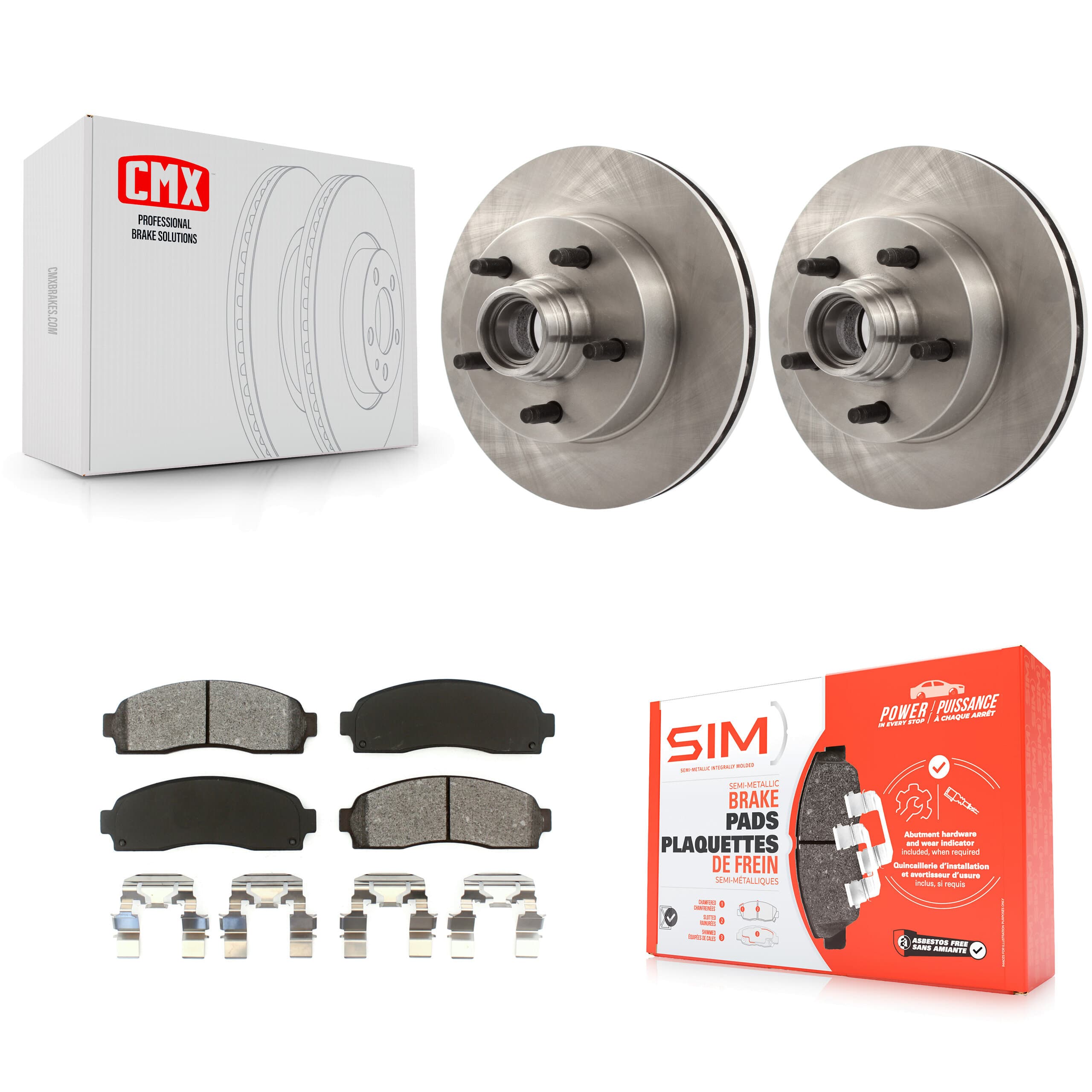 Transit Auto - K8S-100711 - Front Disc Brake Kits image 1