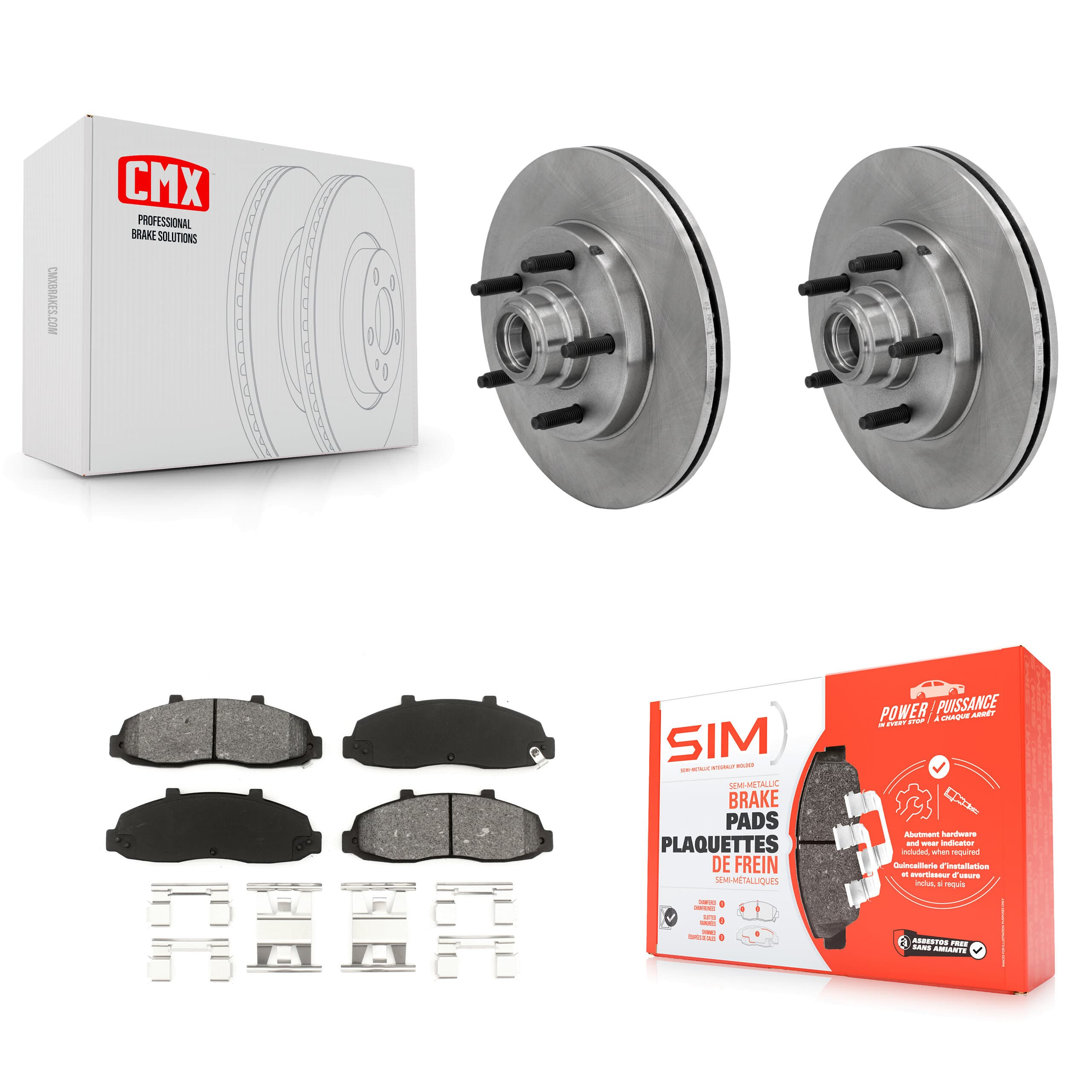 Transit Auto - K8S-100717 - Front Disc Brake Kits image 1