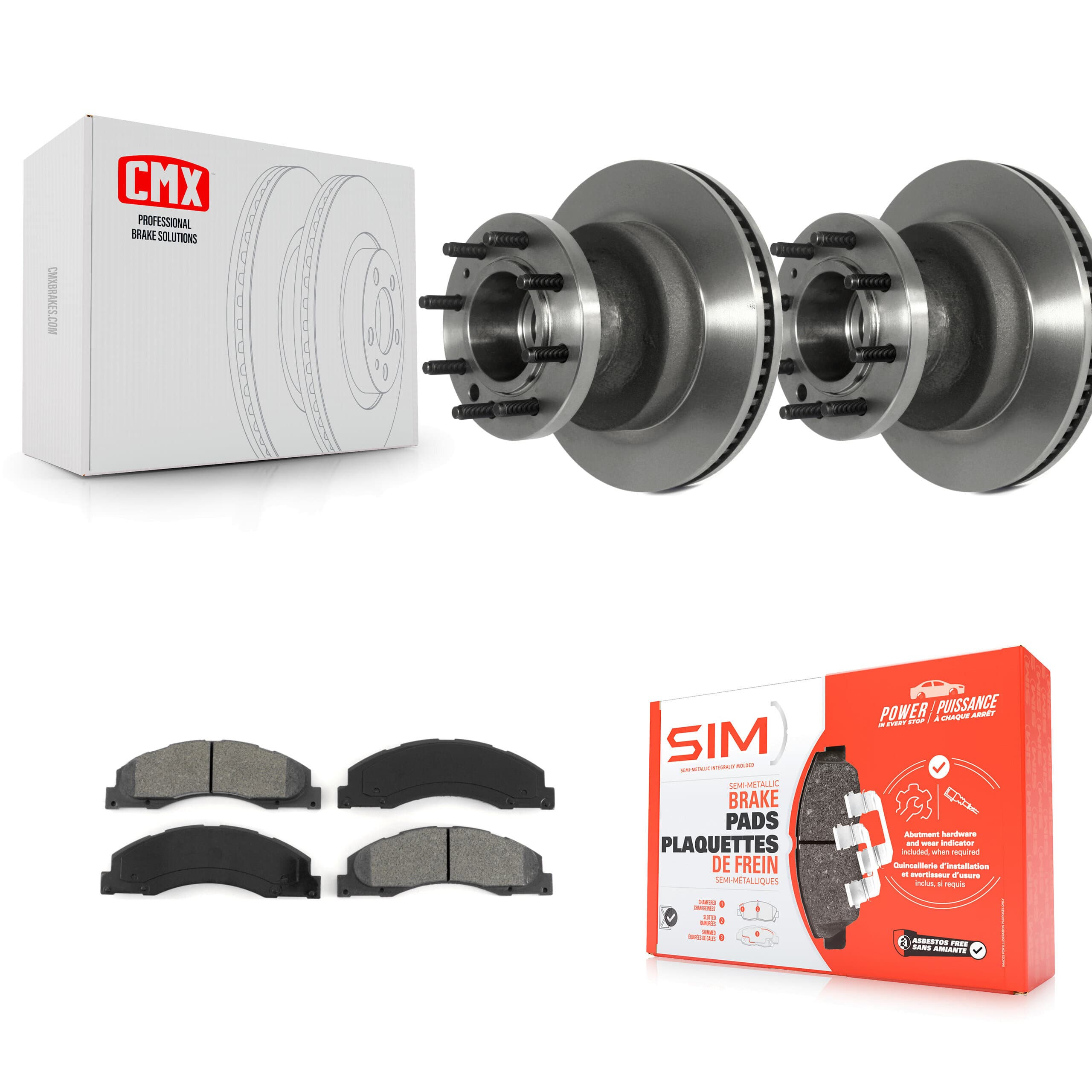 Transit Auto - K8S-100726 - Front Disc Brake Kits image 1