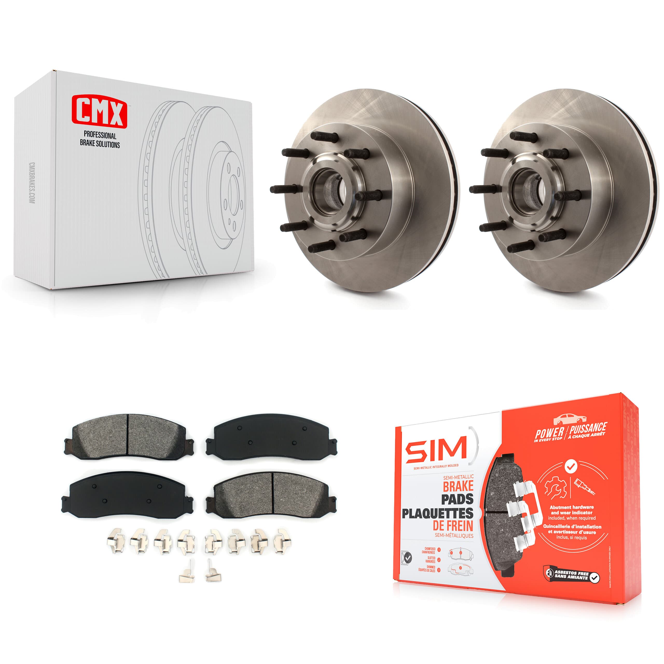Transit Auto - K8S-100731 - Front Disc Brake Kits image 1