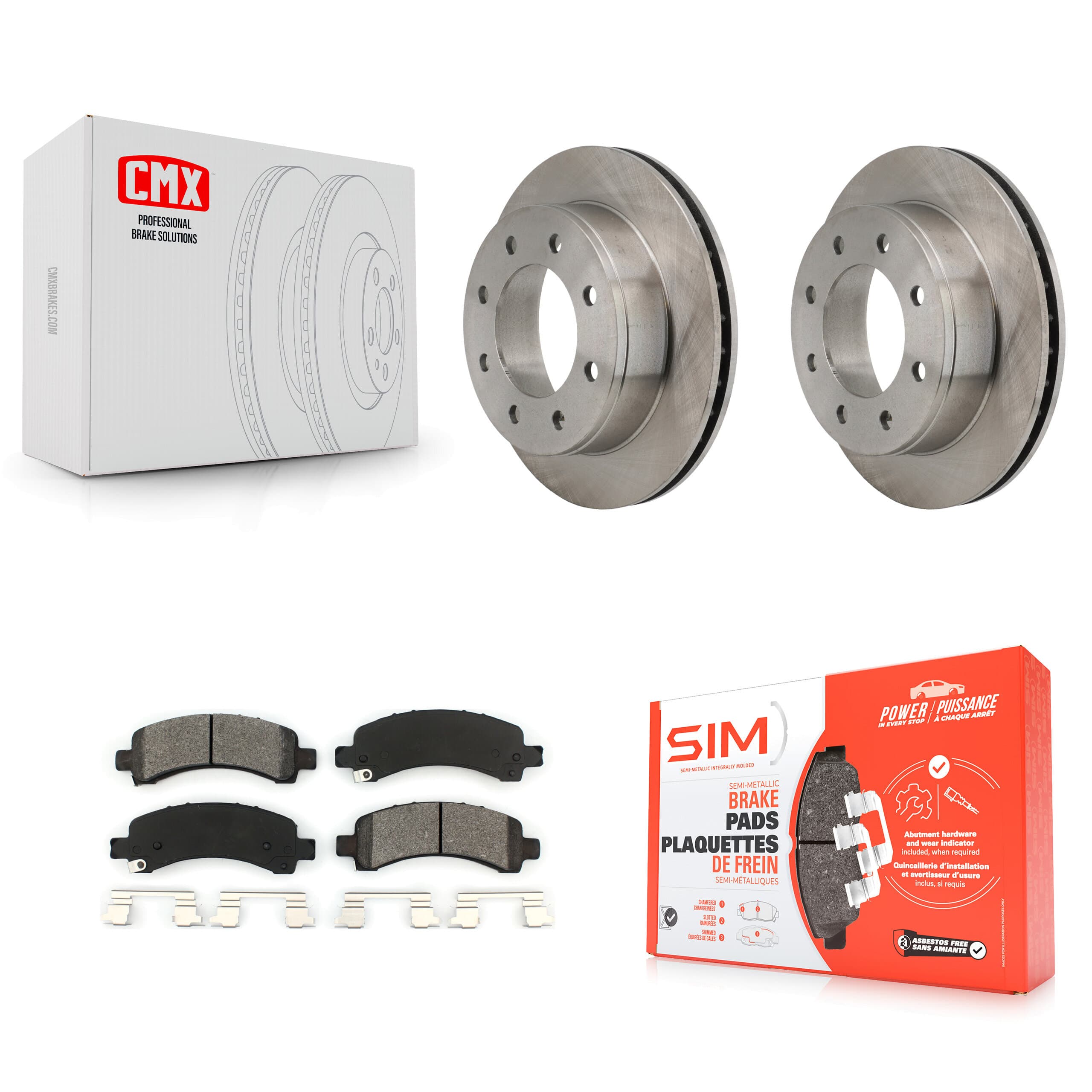 Transit Auto - K8S-101523 - Rear Disc Brake Kits image 1