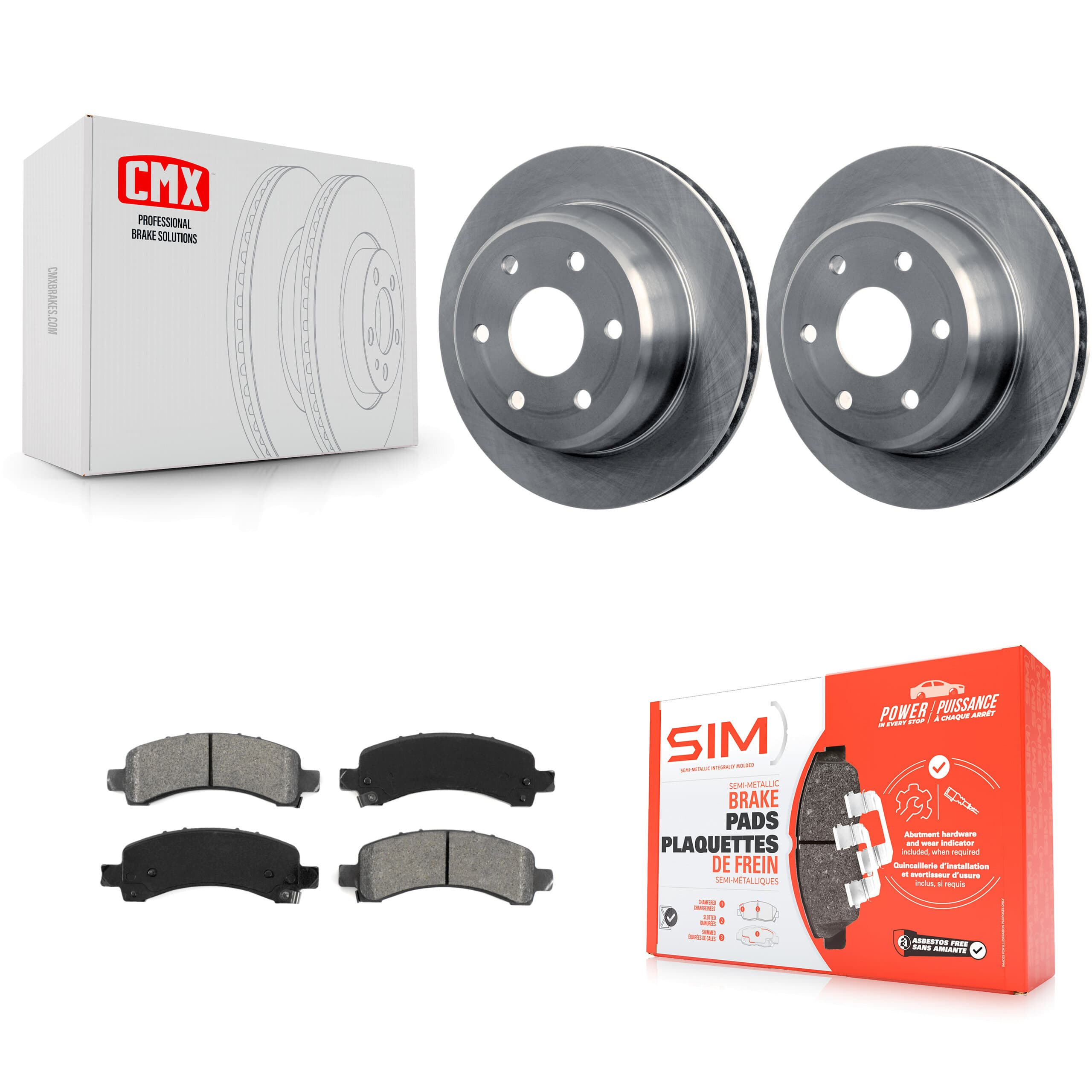 Transit Auto - K8S-101527 - Rear Disc Brake Kits image 1