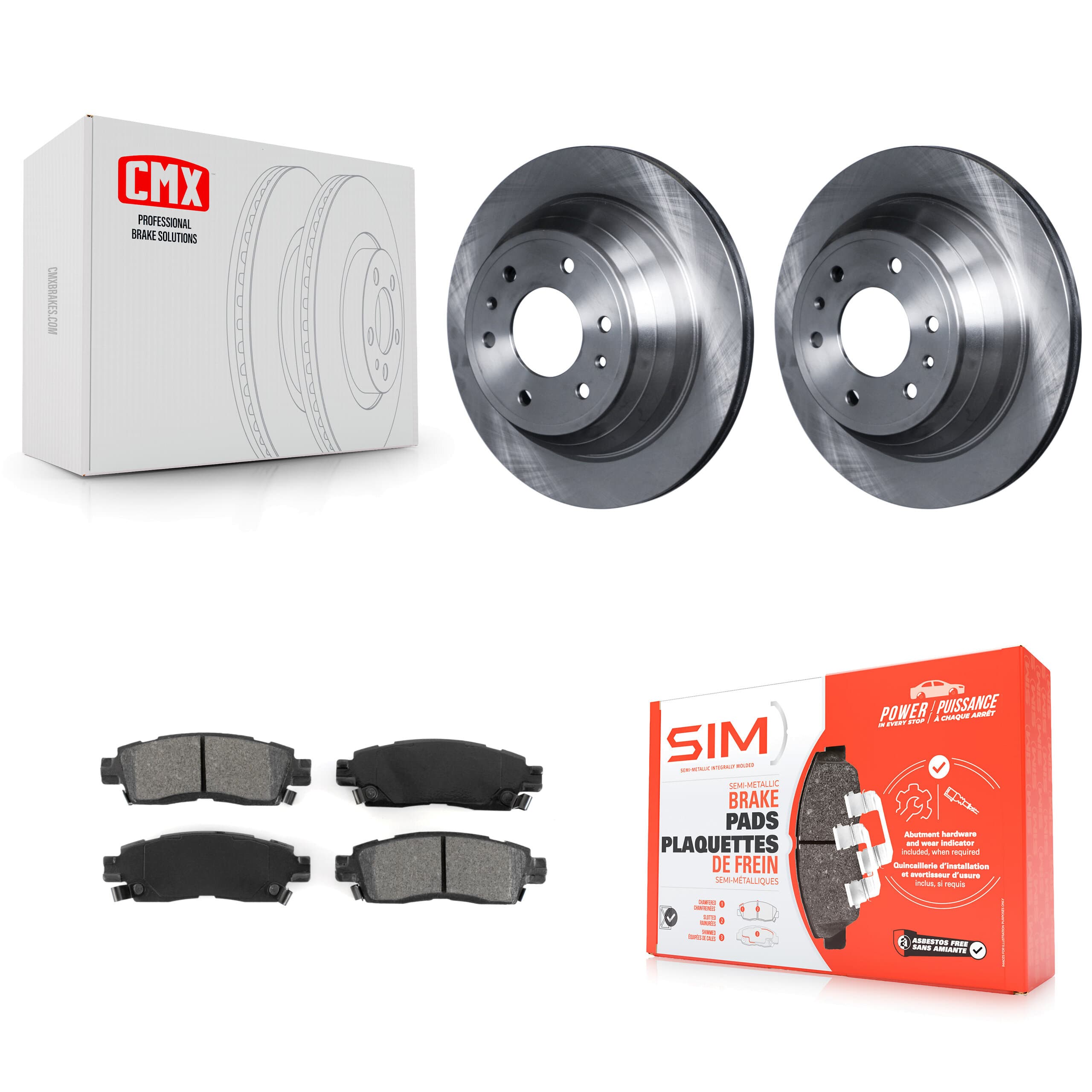 Transit Auto - K8S-101534 - Rear Disc Brake Kits image 1